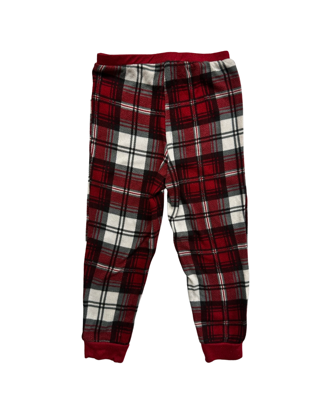 18M Baby Boy Red Plaid Rae Dunn Joy Christmas Holiday Family PJs