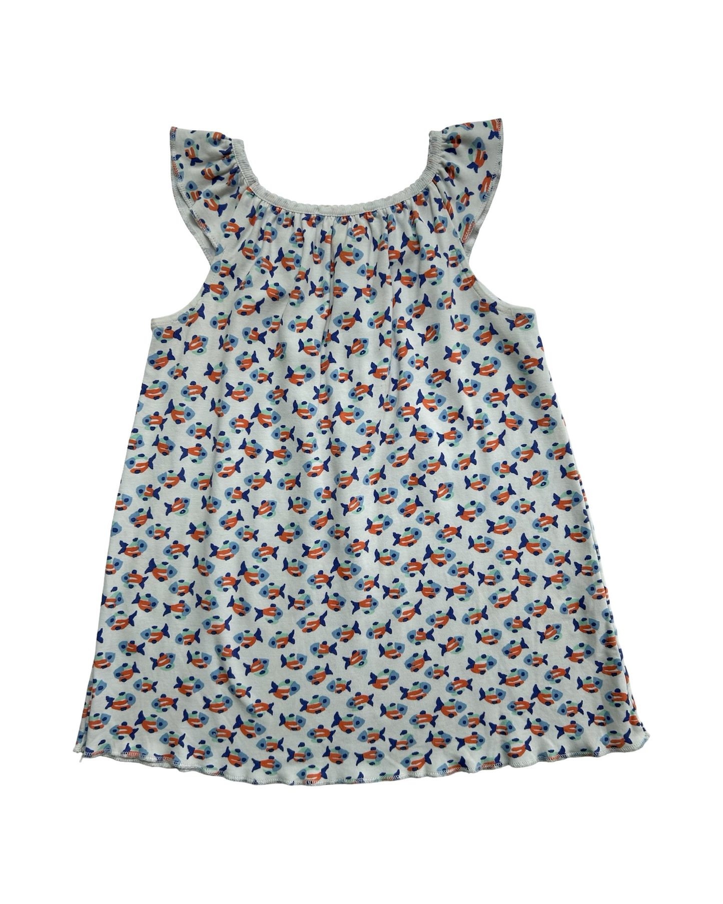 4T Toddler Girls Roberta Roller Rabbit Fish Print Tank Top