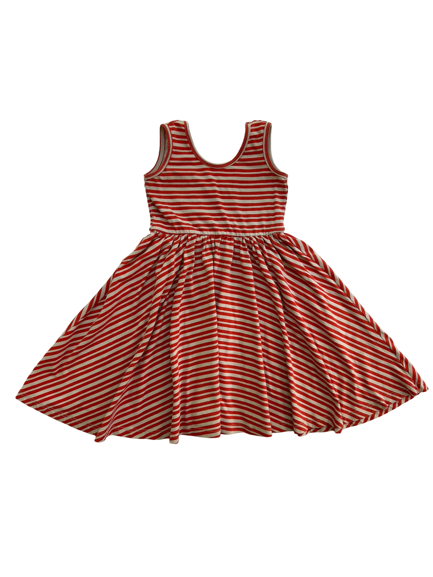 4T  Toddlers Girls Alice + Ames Striped Sleeveless Dress.
