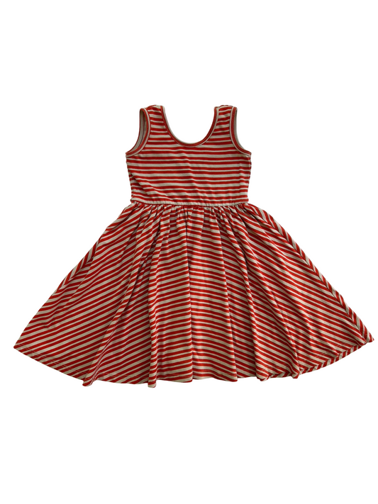 4T  Toddlers Girls Alice + Ames Striped Sleeveless Dress.