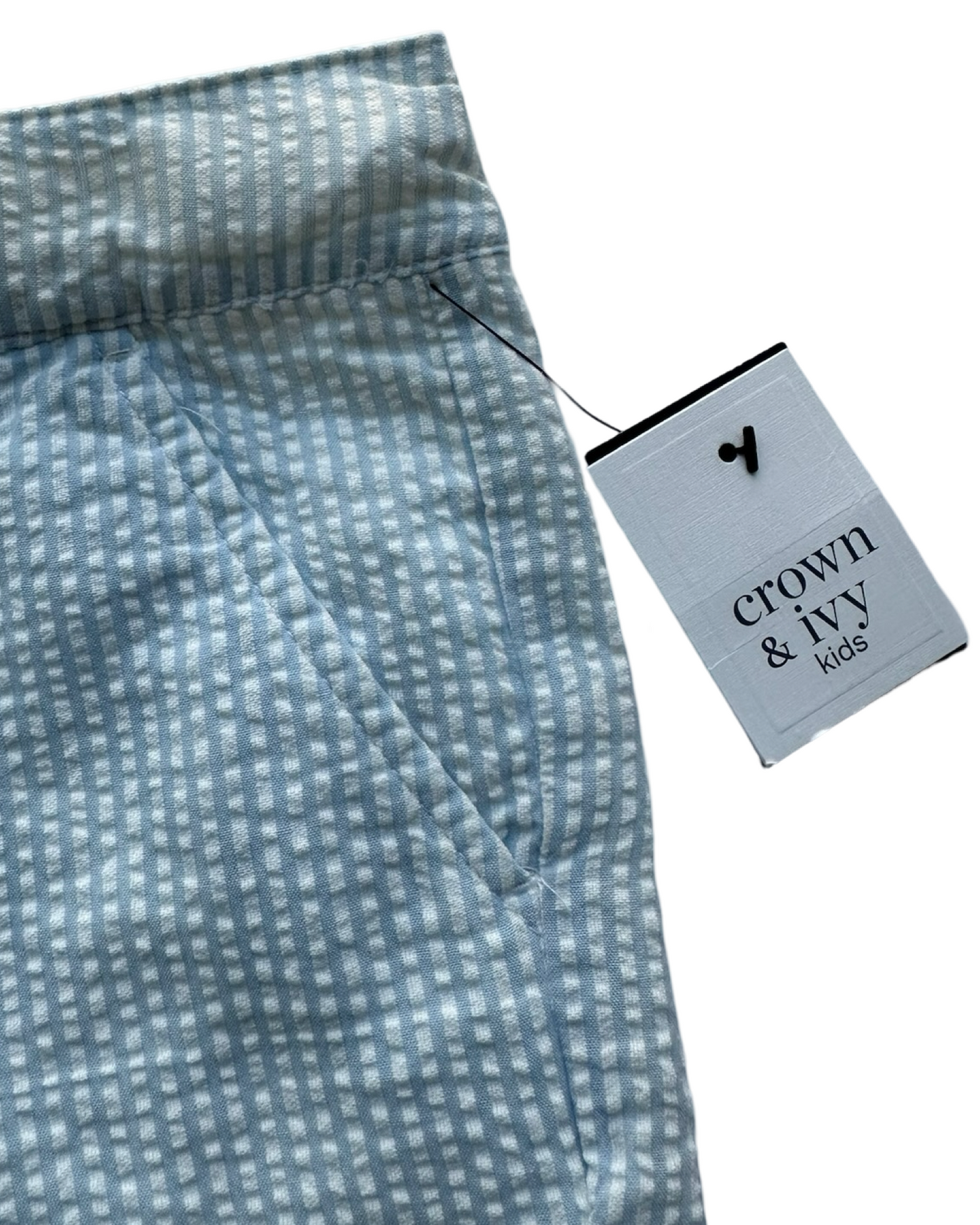 10Y Youth Girl Crown & Ivy Striped Short.