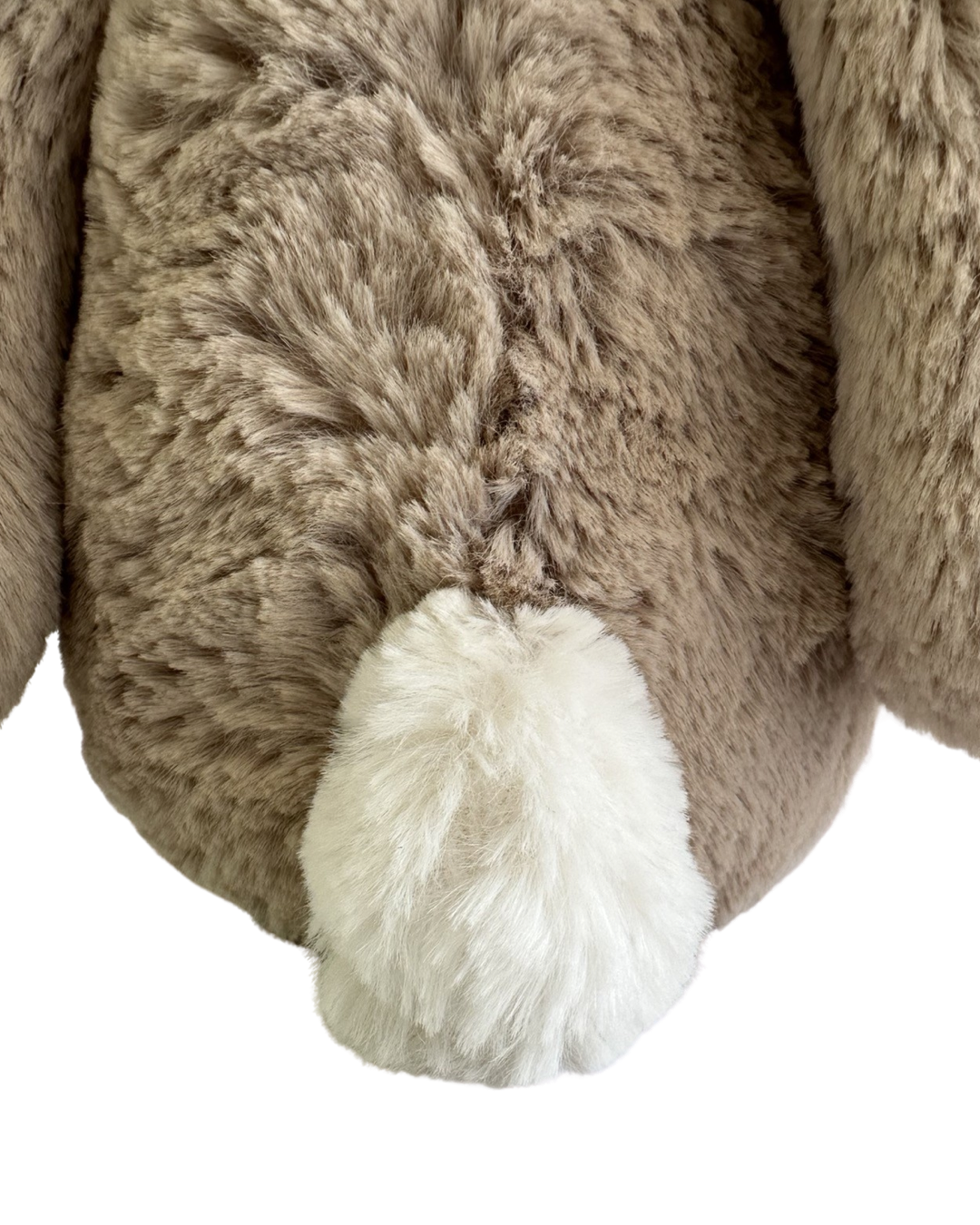 NWT Jellycat London 12" Beige Bashful Bunny Plush Lovey Toy