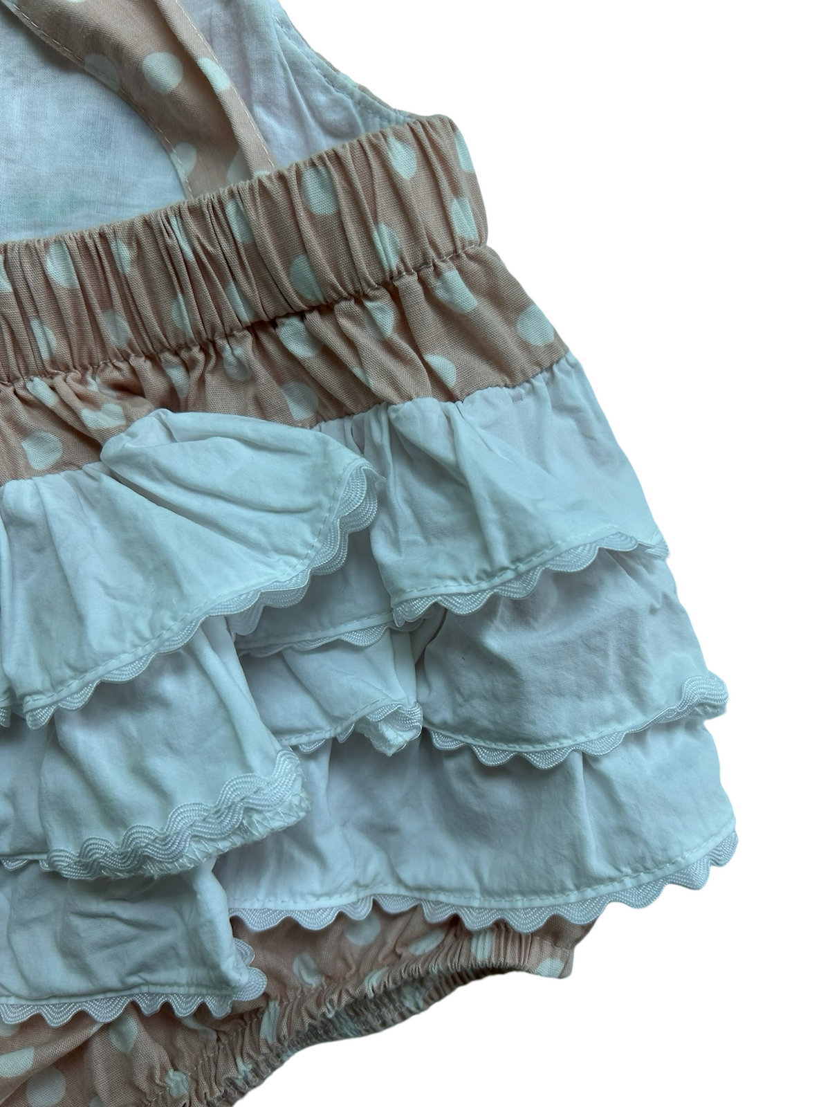 18-24M Baby Girls Lil Cactus Ruffle, Easter Bunny Romper.
