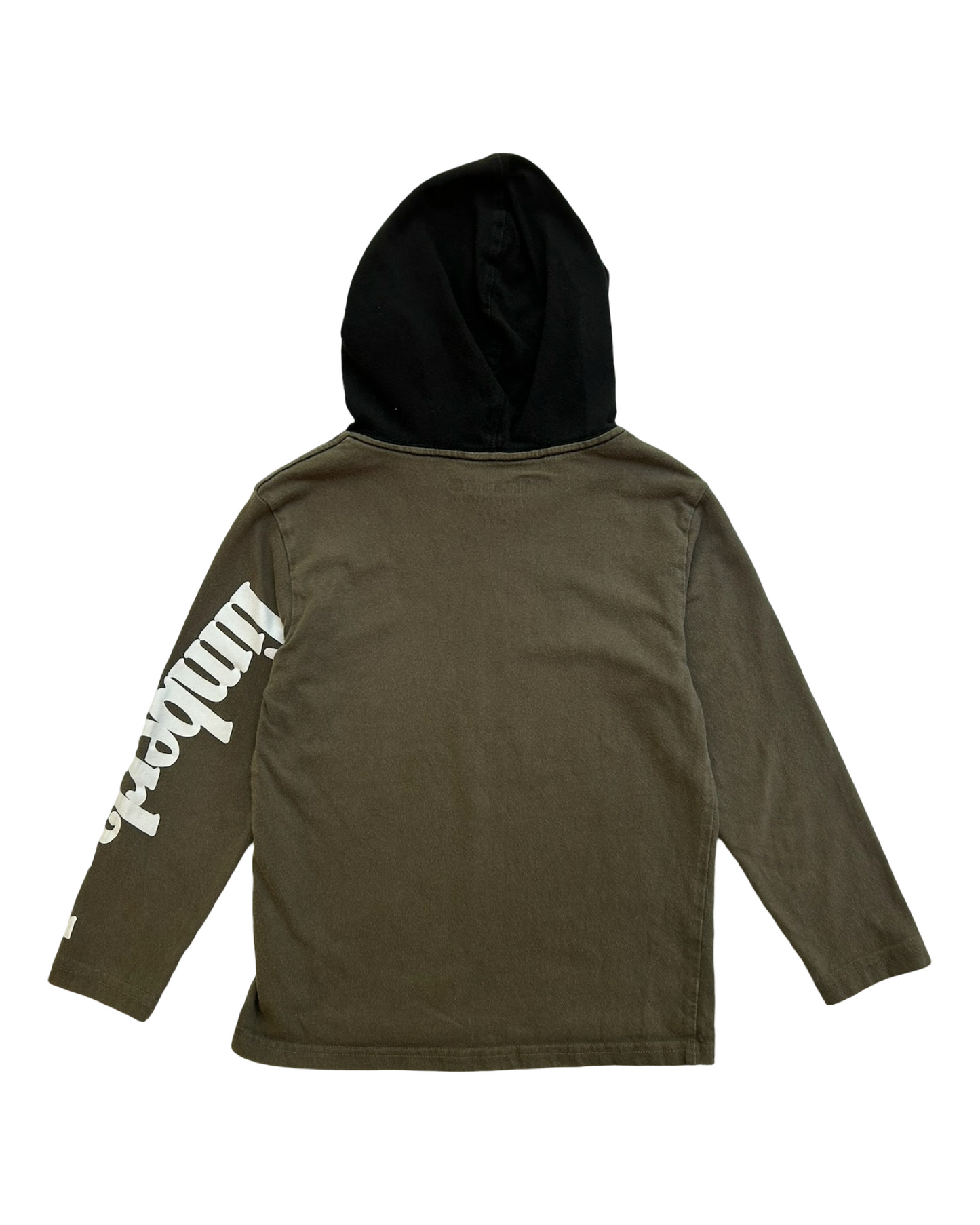 5T Toddler Boy Timberland Green Hoodie Long Sleeve Top