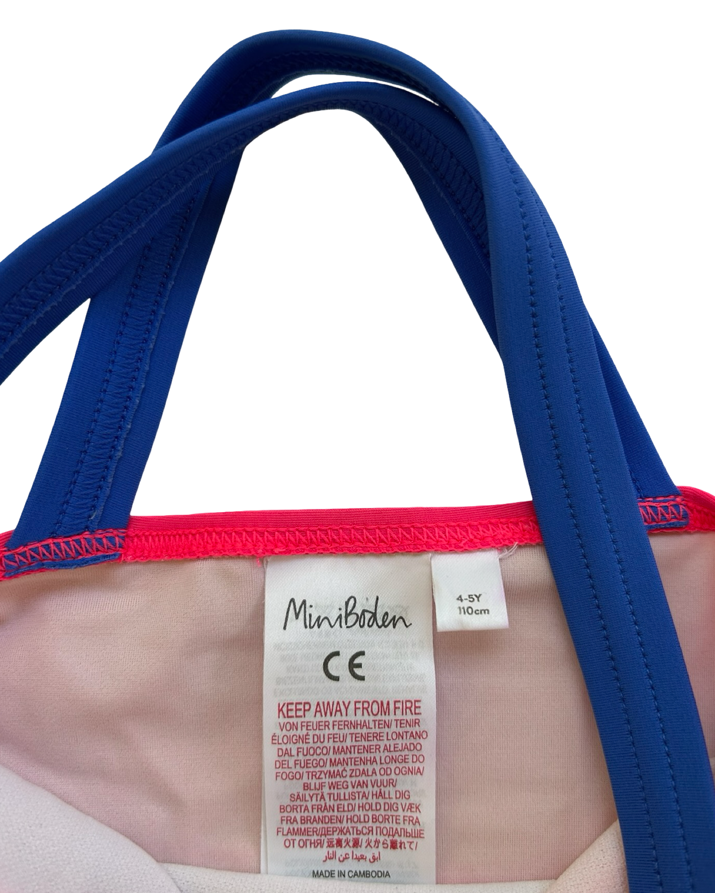 4-5Y Toddlers Girls Mini Boden Swimsuit 🩱 One Piece