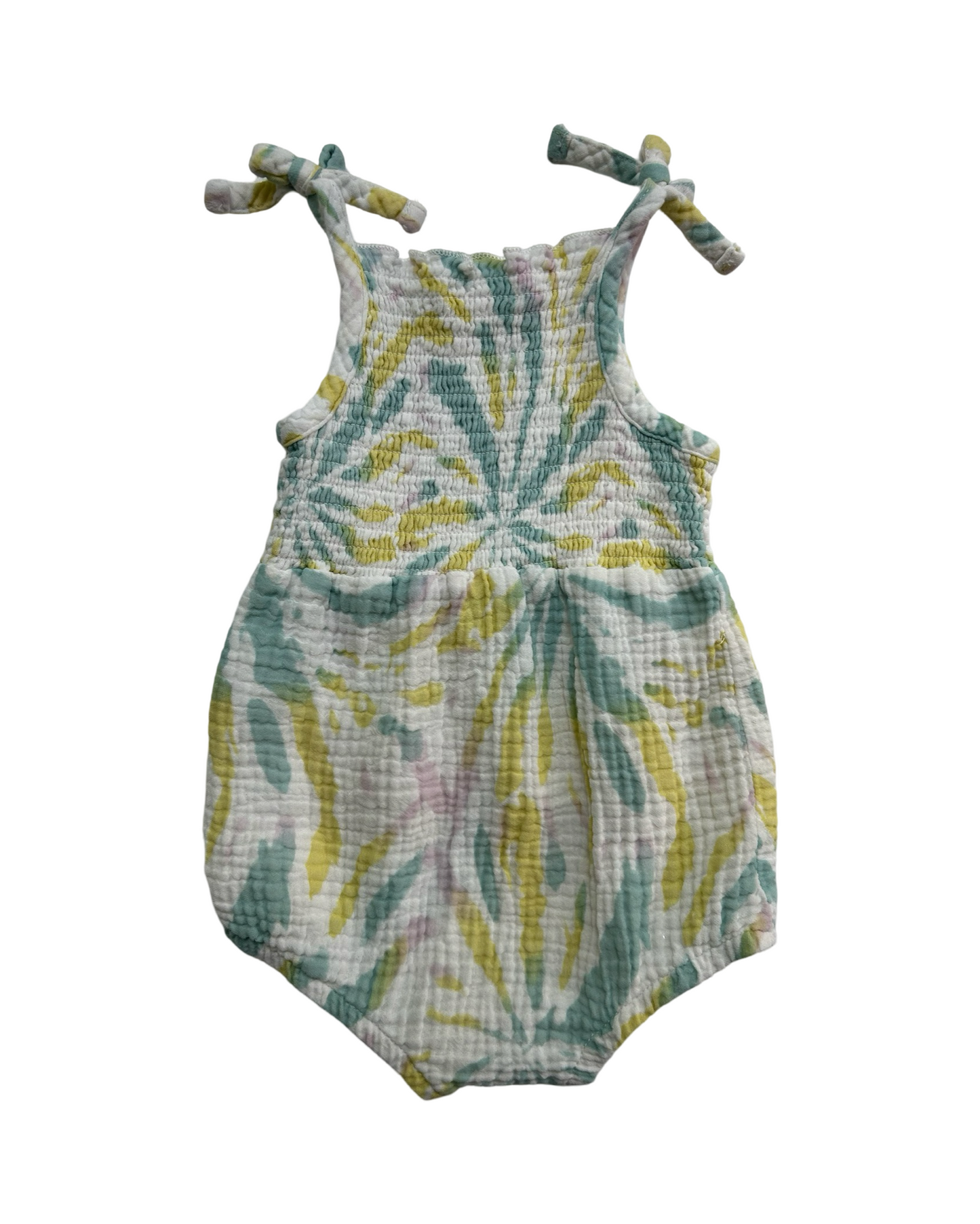 3-6M Baby Girl Grayson Mini Muslin Bubble Romper