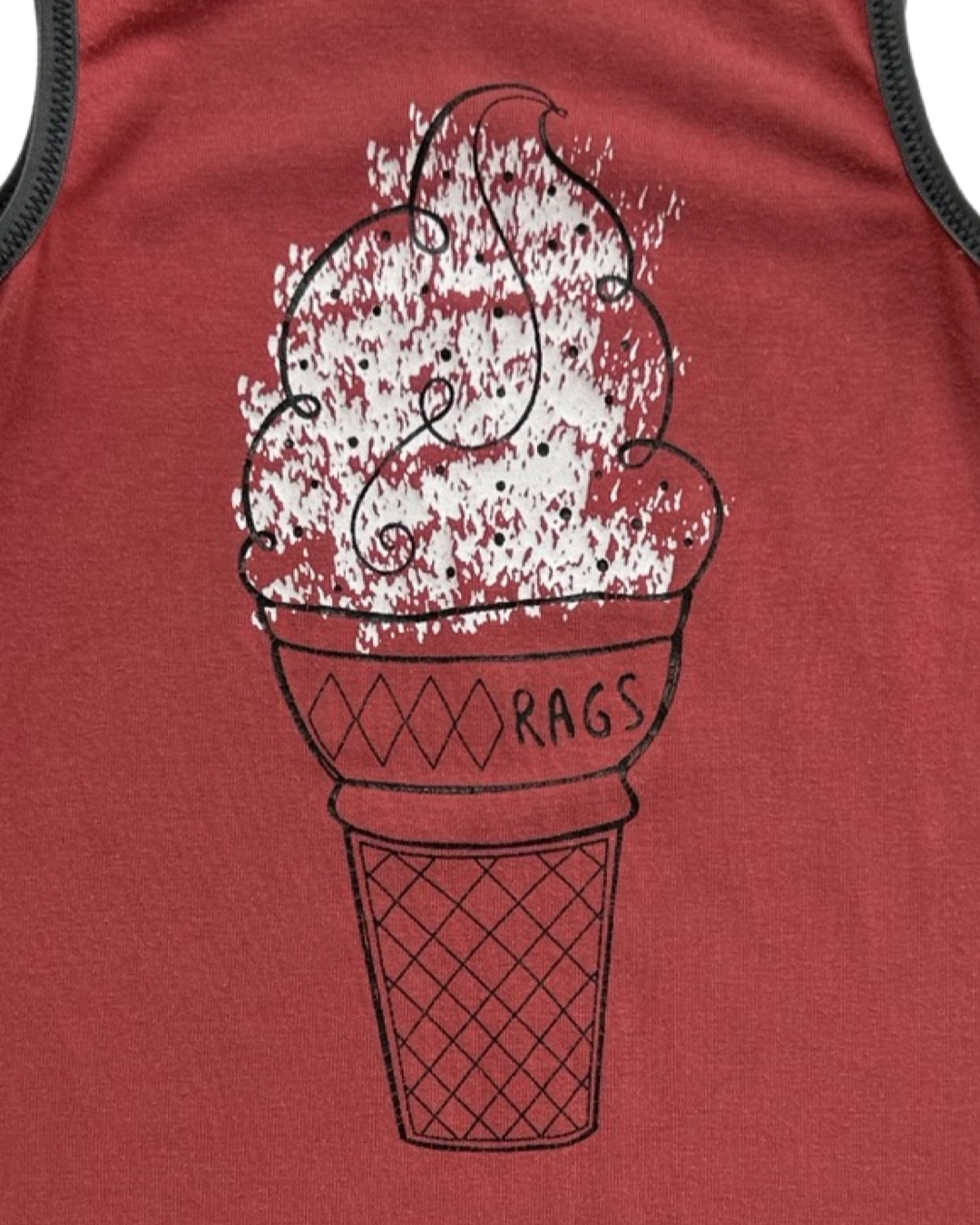 12-18M Baby Boy RAGS to Raches King Cone Tank Shortie Romper