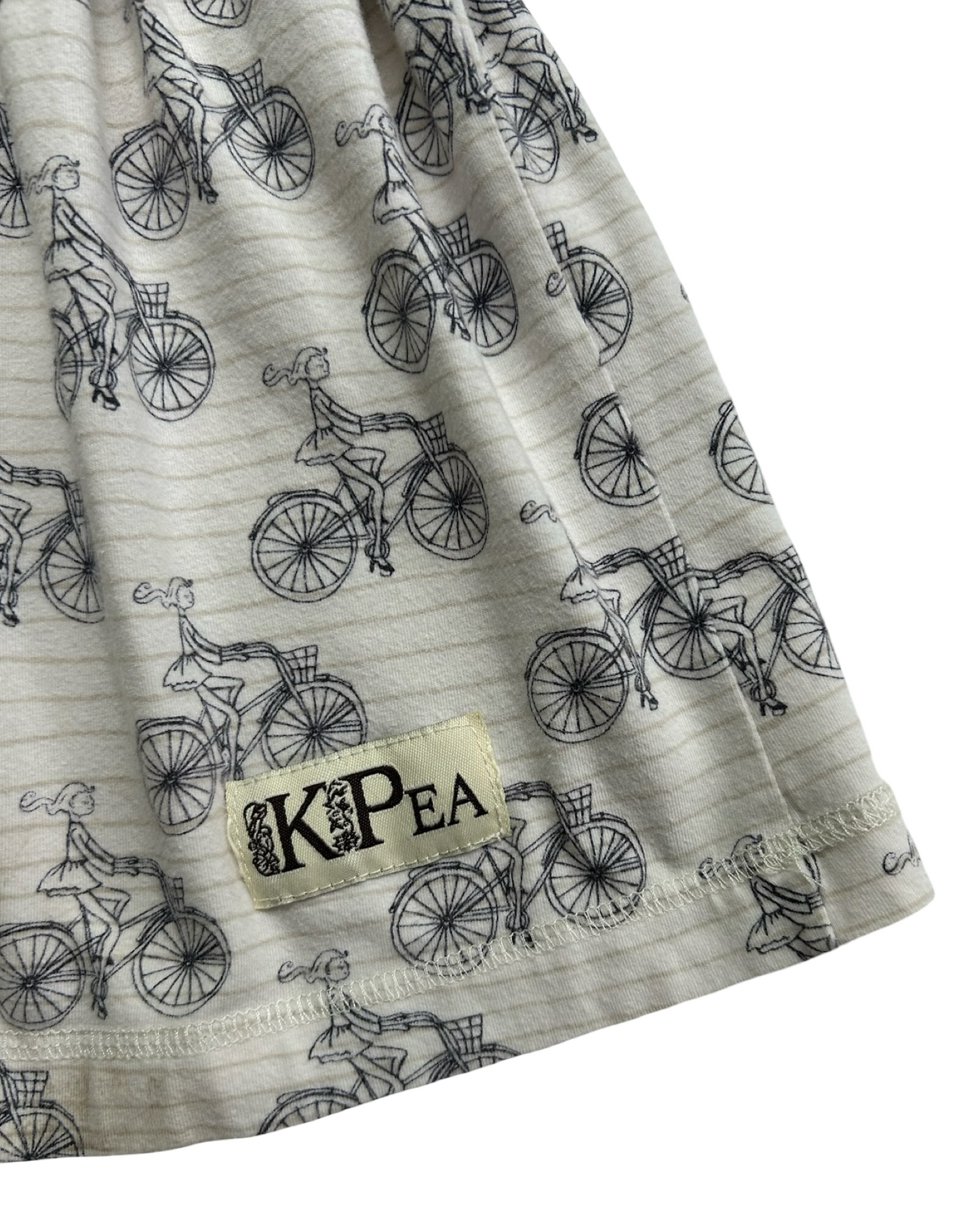 4T Toddler Girls KPea Bicycle Print Dress