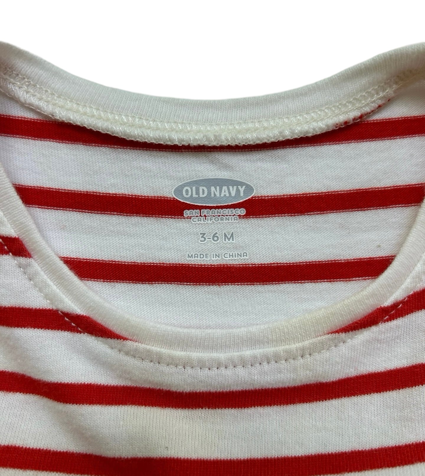 3M - 6M Baby Girl Old Navy Striped Short Sleeve Dress