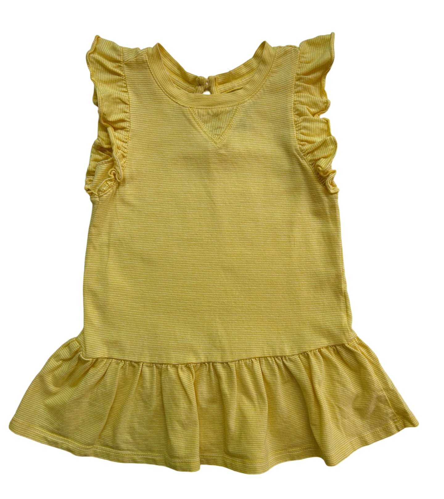 6M - 12M Baby Girl Baby Gap Ruffle Striped Dress