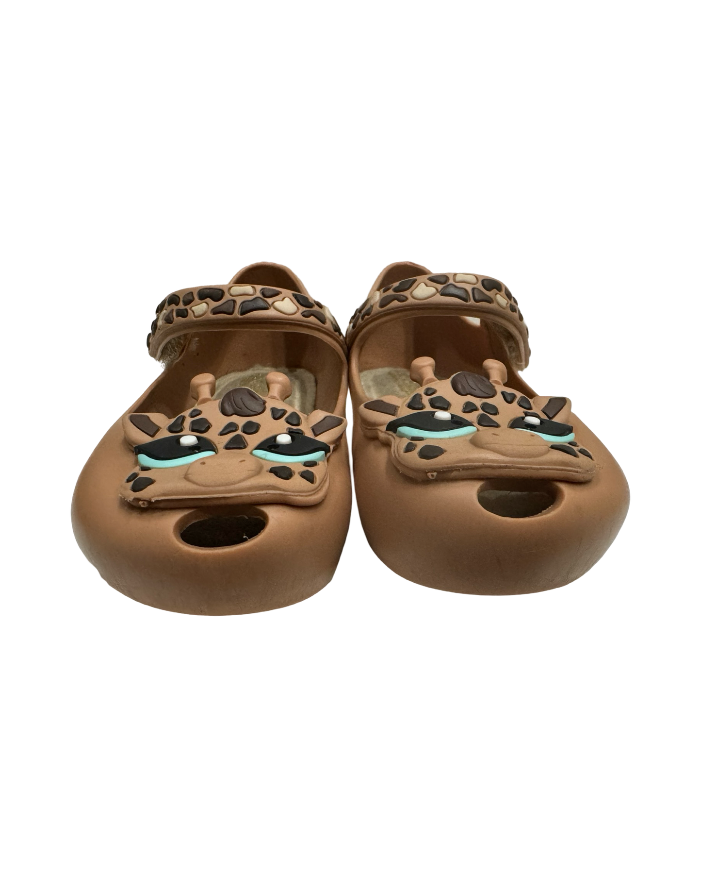 7C Toddler Girl Mini Melissa Giraffe Shoes