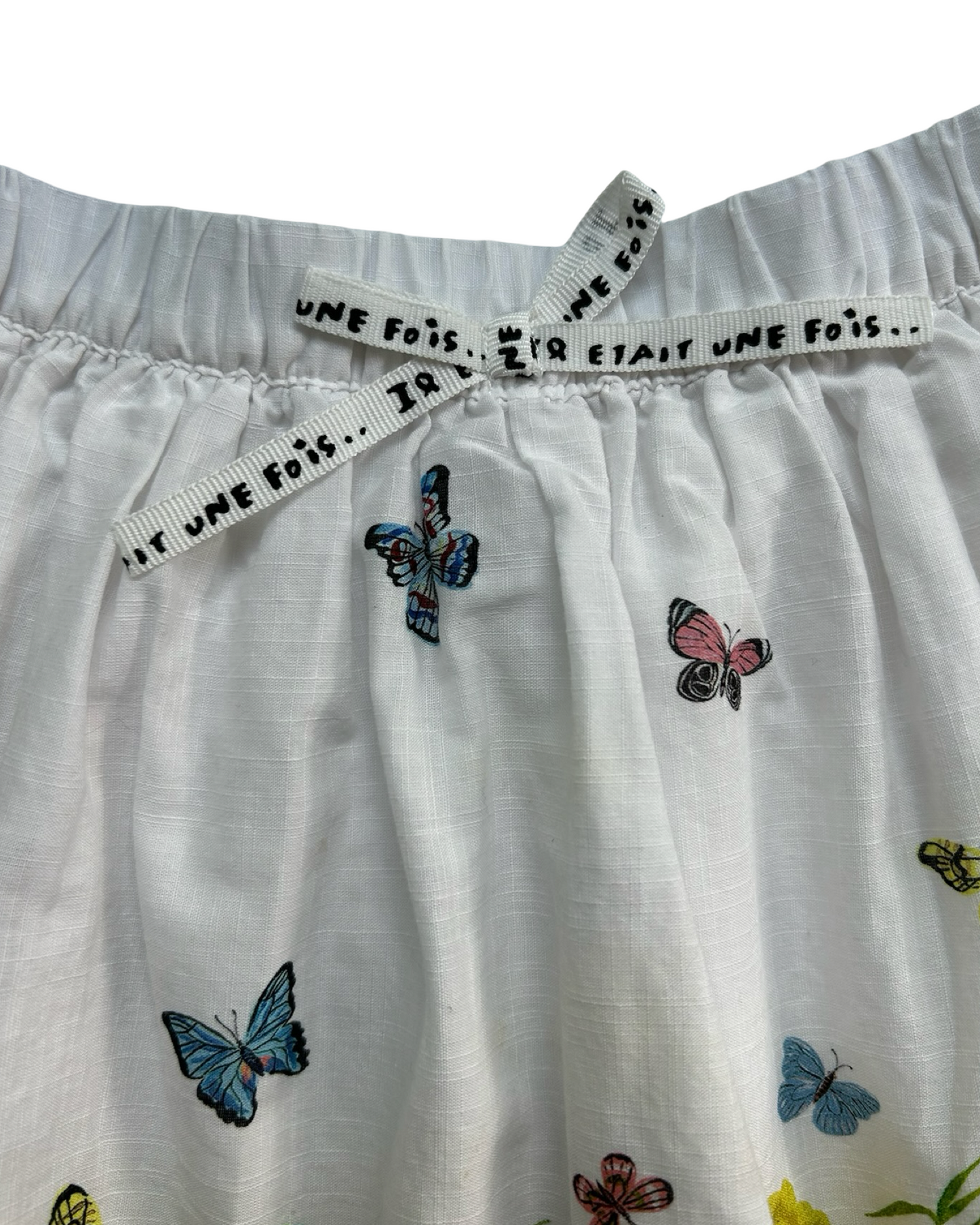4T-6T Toddler Girls H&M Nathalie Lete Butterfly 🦋 And Flowers Skirt