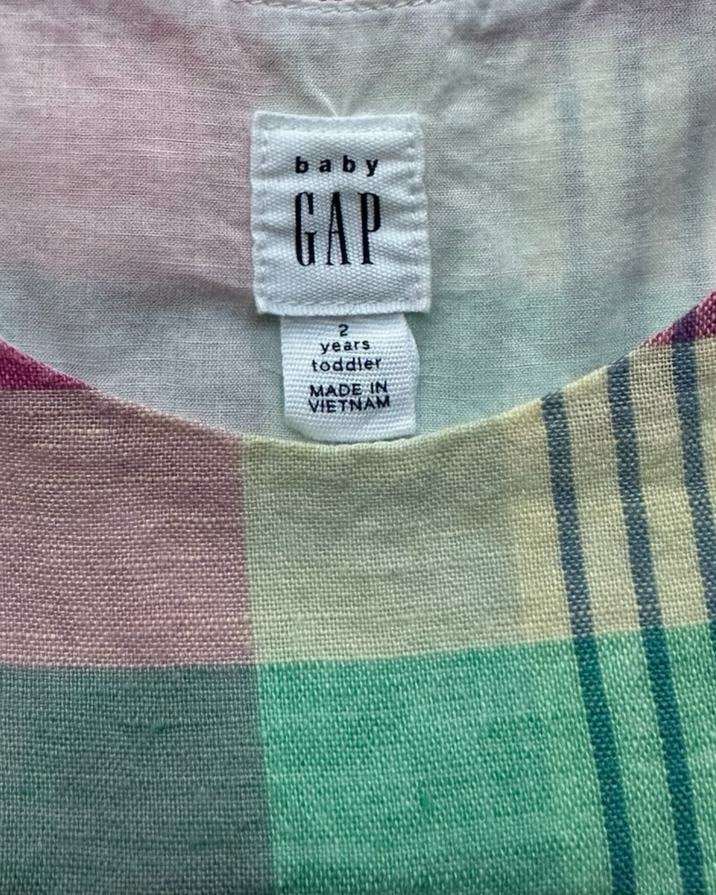 2Y Toddler Girls Baby Gap Dress Striped