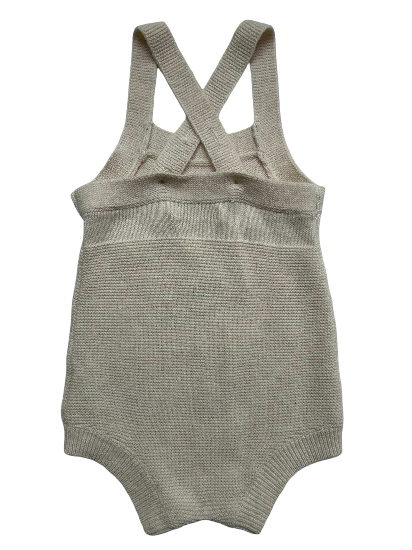 9-12M Baby Girl Baby Boden Knit Rainbow Romper Outfit