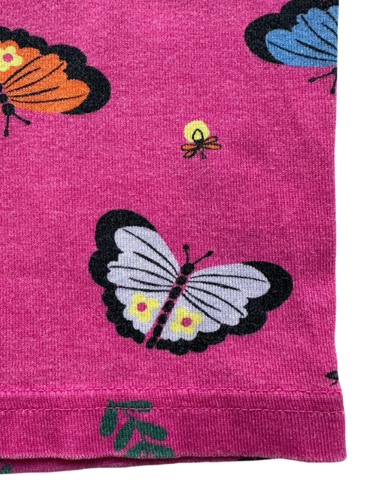 4T Toddler Girls Hanna Andersson Dancing Butterflies 🦋 🦋🦋 Long John Organic Cotton Pjs 2 Pieces Set
