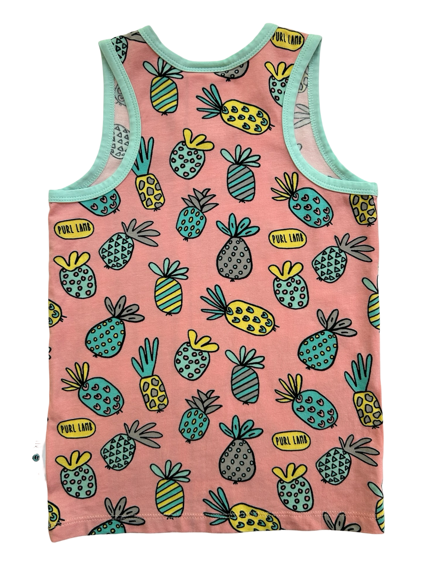 4T / 5T Toddler Boy Girl PURL Lamb Pineapple Tank Top And Shorts Set