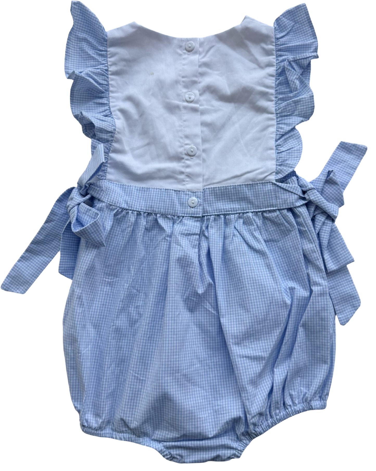 3T Toddler Girls Kensington Kids Blue Gingham Cinderella Disney Castle