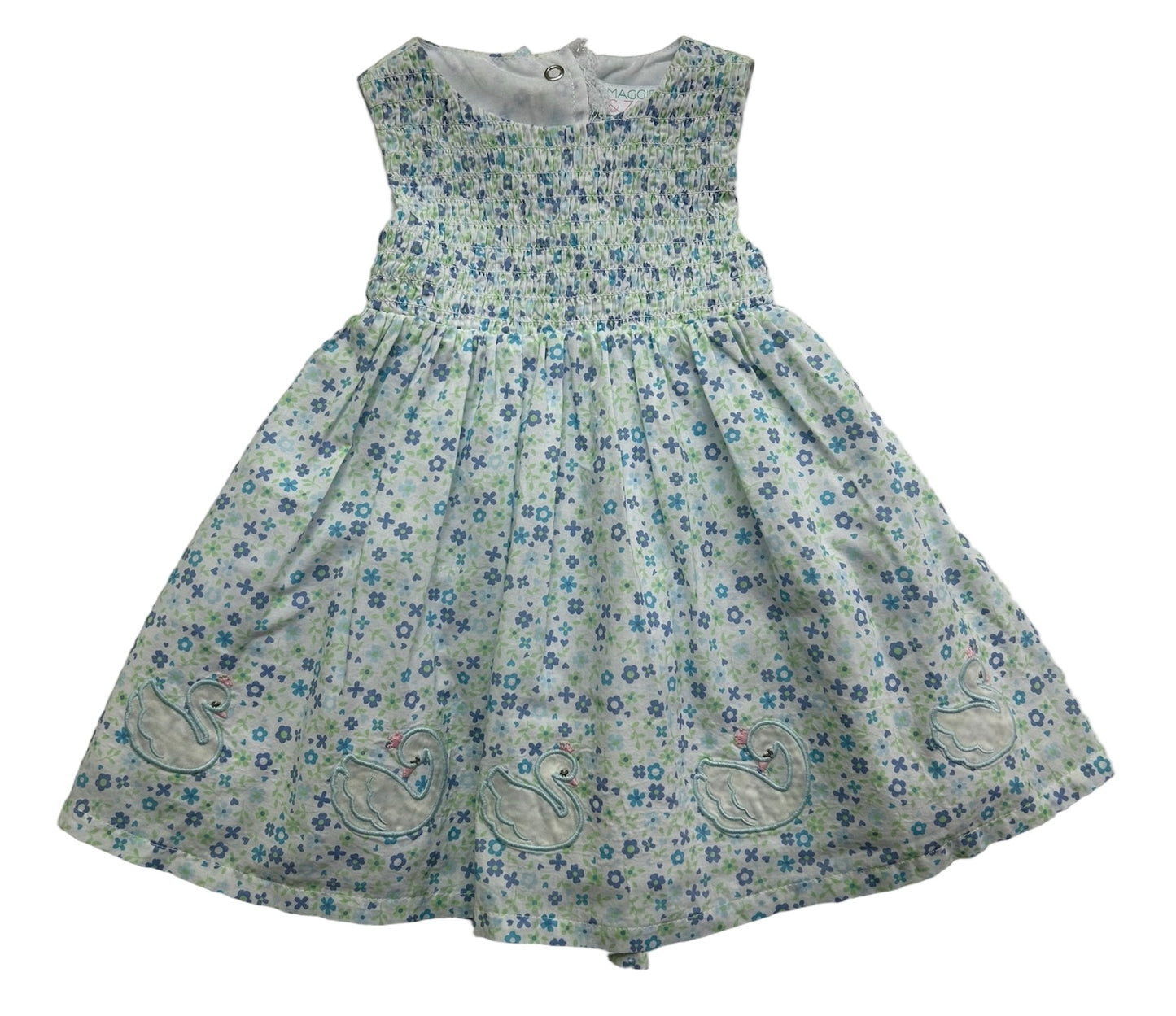 6-9M Baby Girl Maggie & Zoe Floral Dress with Bloomers