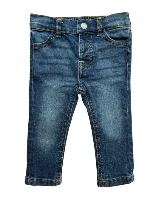 12M Baby Girls 7 For All Mankind Stretch Skinny Fit Jeans NWT.