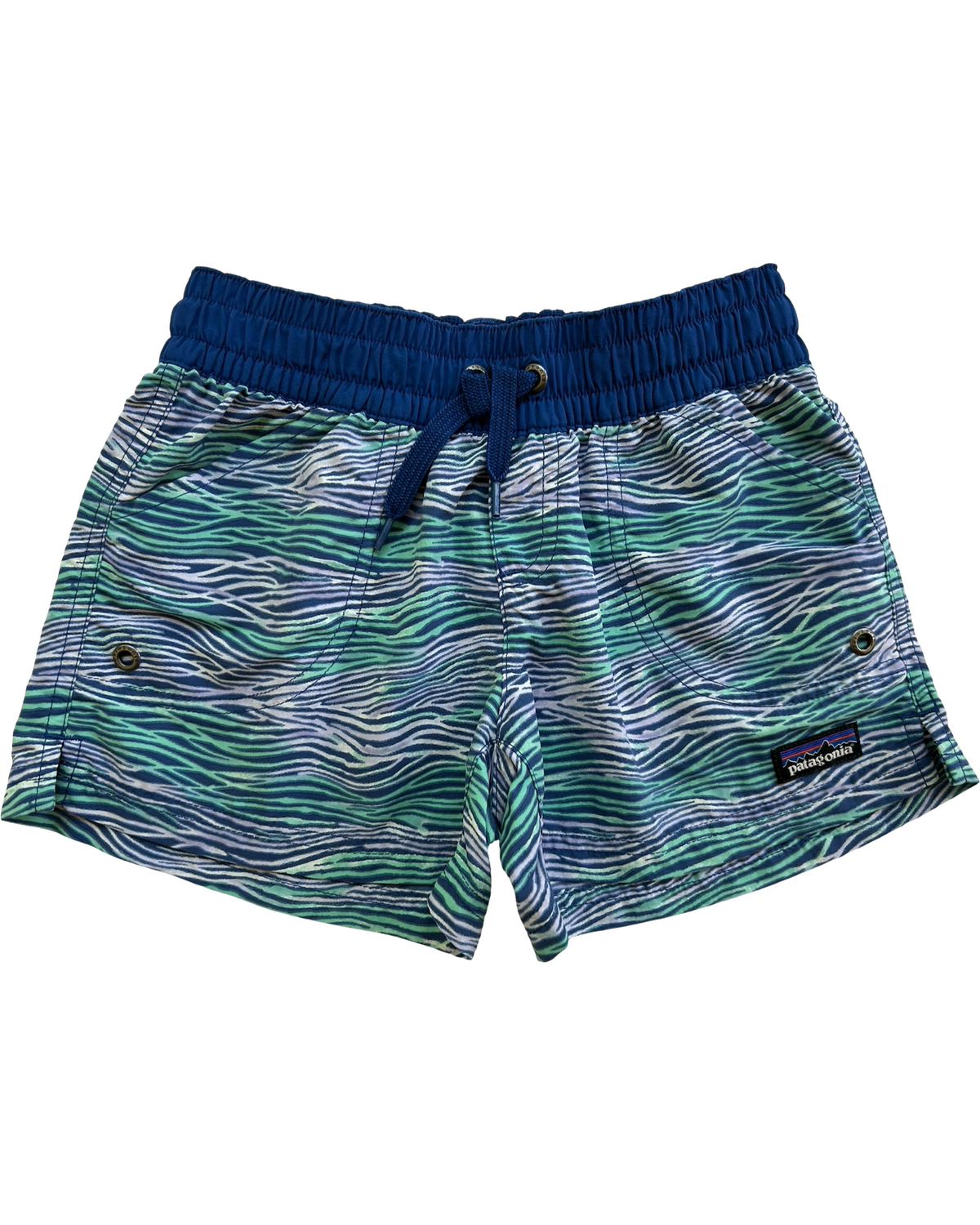 XS 4 Toddlers Girls Patagonia Costa Rica Baggies Shorts