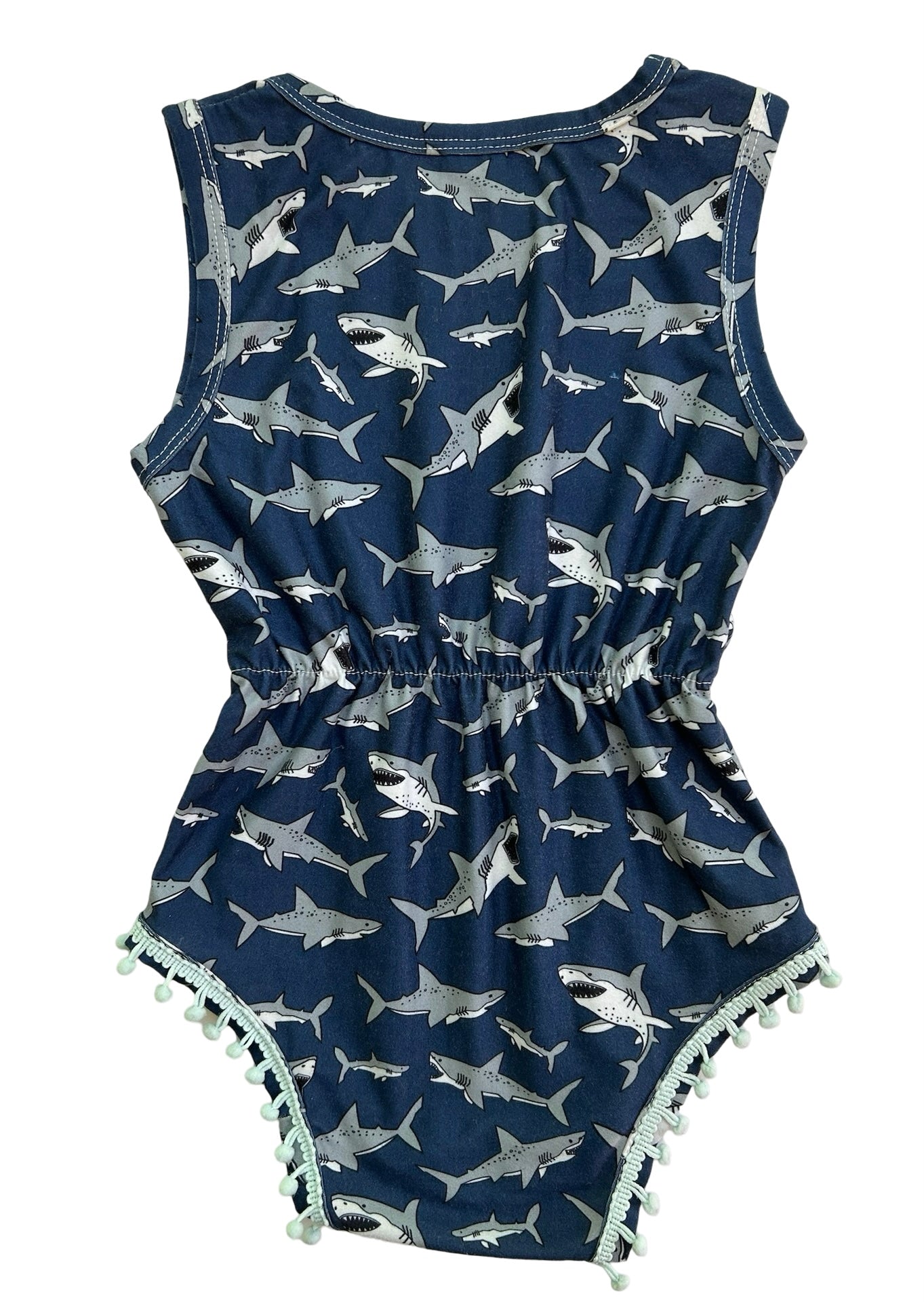24M Funnycokid Little Girls Romper