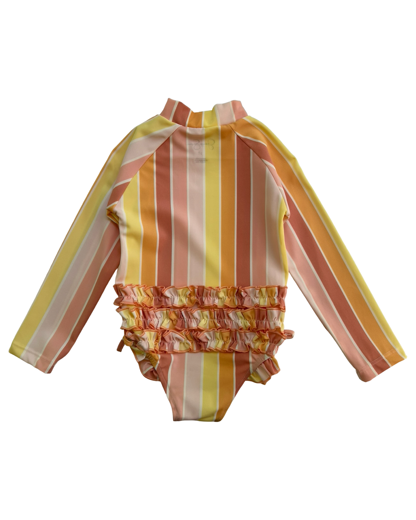 2T Toddler Girls Jessica Simpson Striped Rashguards