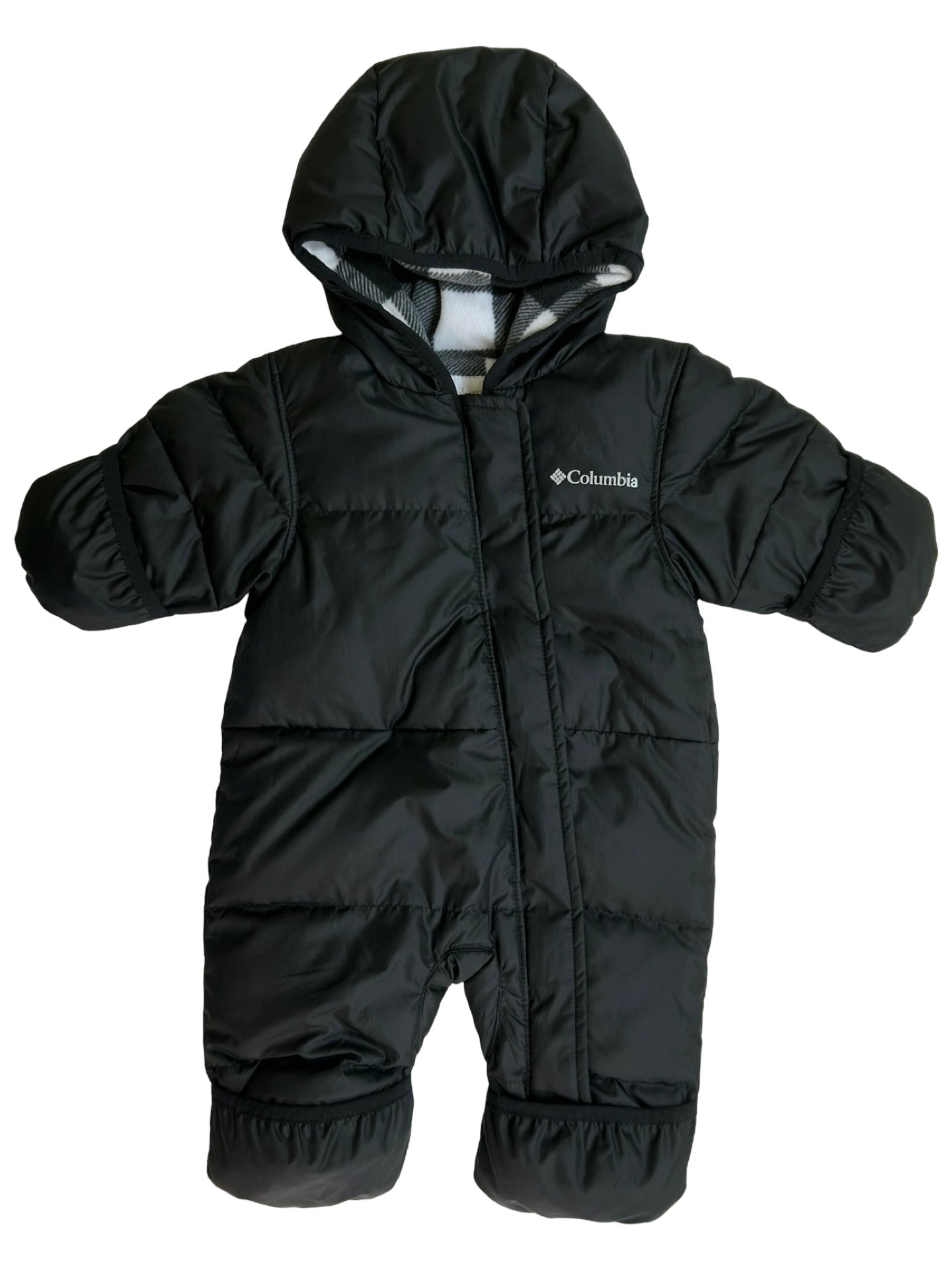 0-3M Baby Boys / Girls Unisex Columbia Snuggly Bunny Bunting Down Hoodie Snowsuit