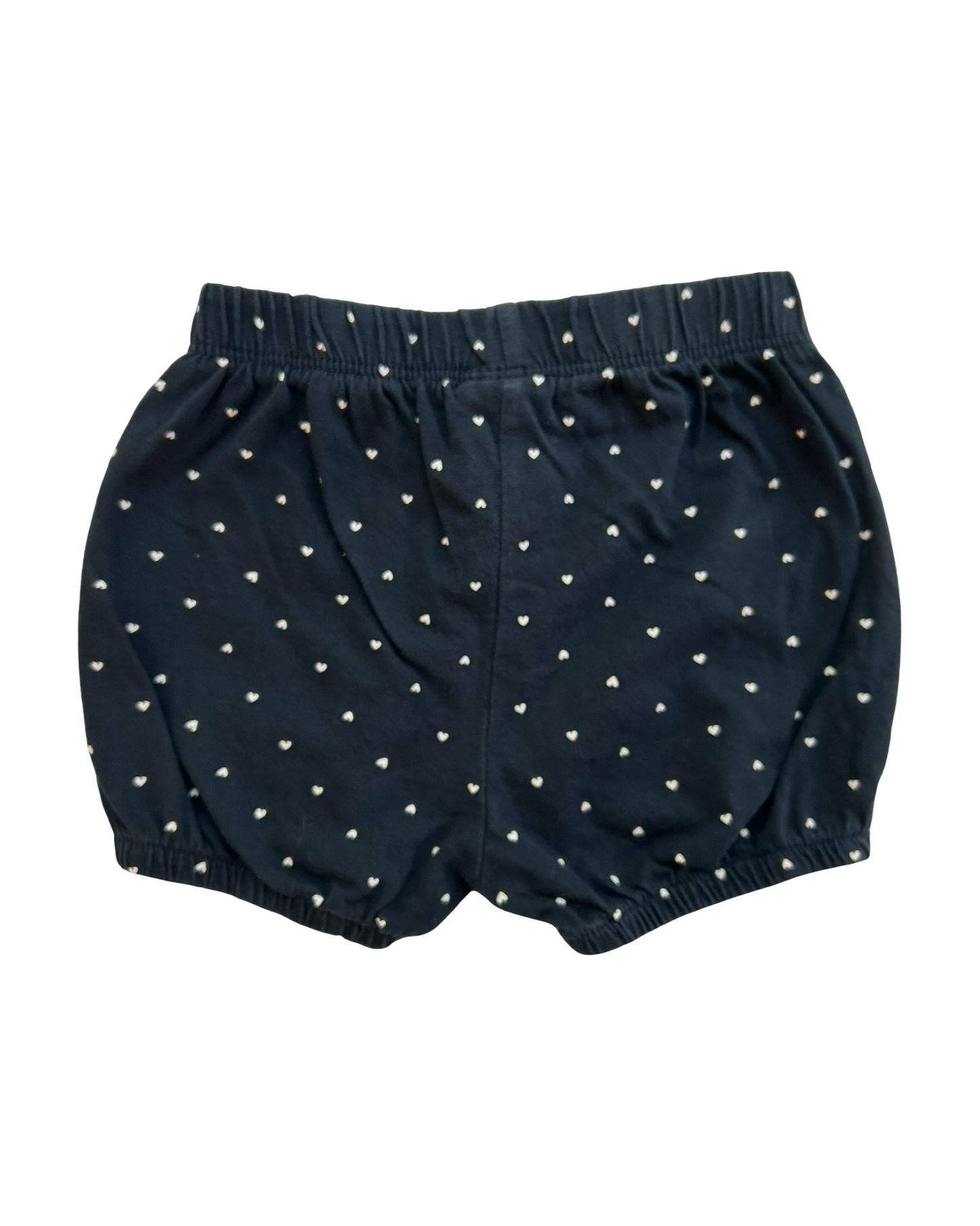18M Baby Girls Kiabi Navy Heart Bubble Shorts