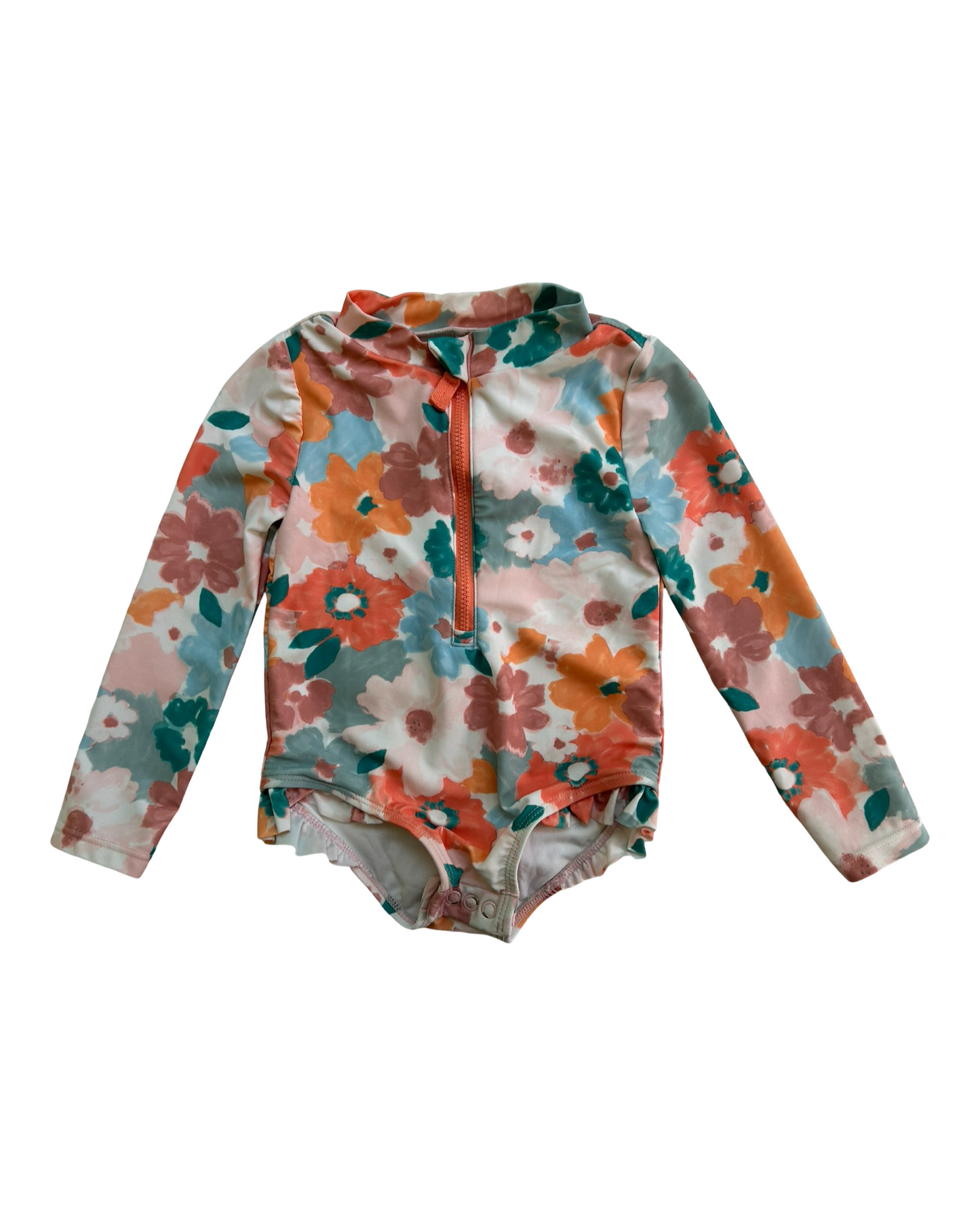 2T Toddler Girls Carter’s Just One Rashguard Swimsuit