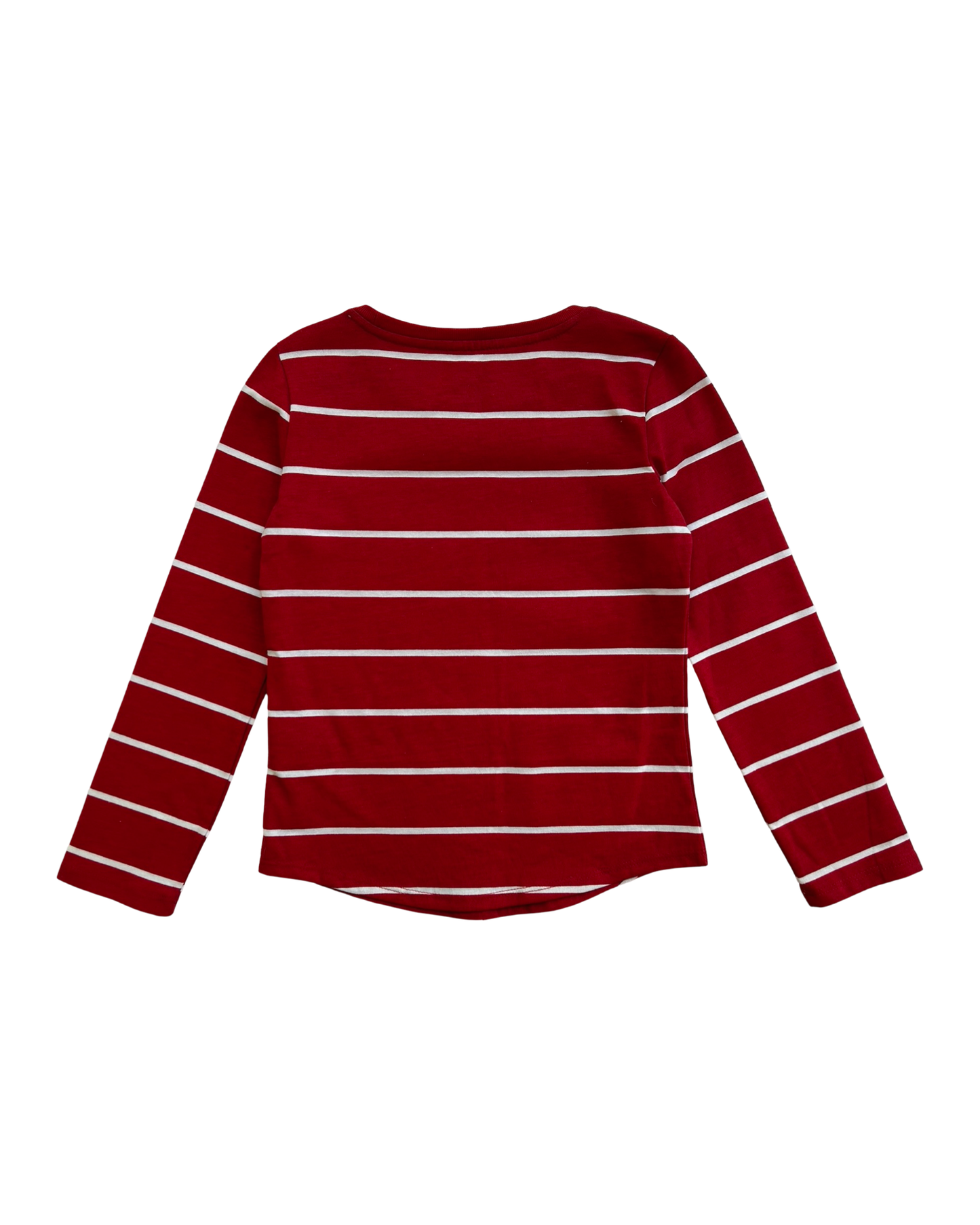 XS 4-5 Toddlers Girls WonderNation Striped Long Sleeve Shirt Top.