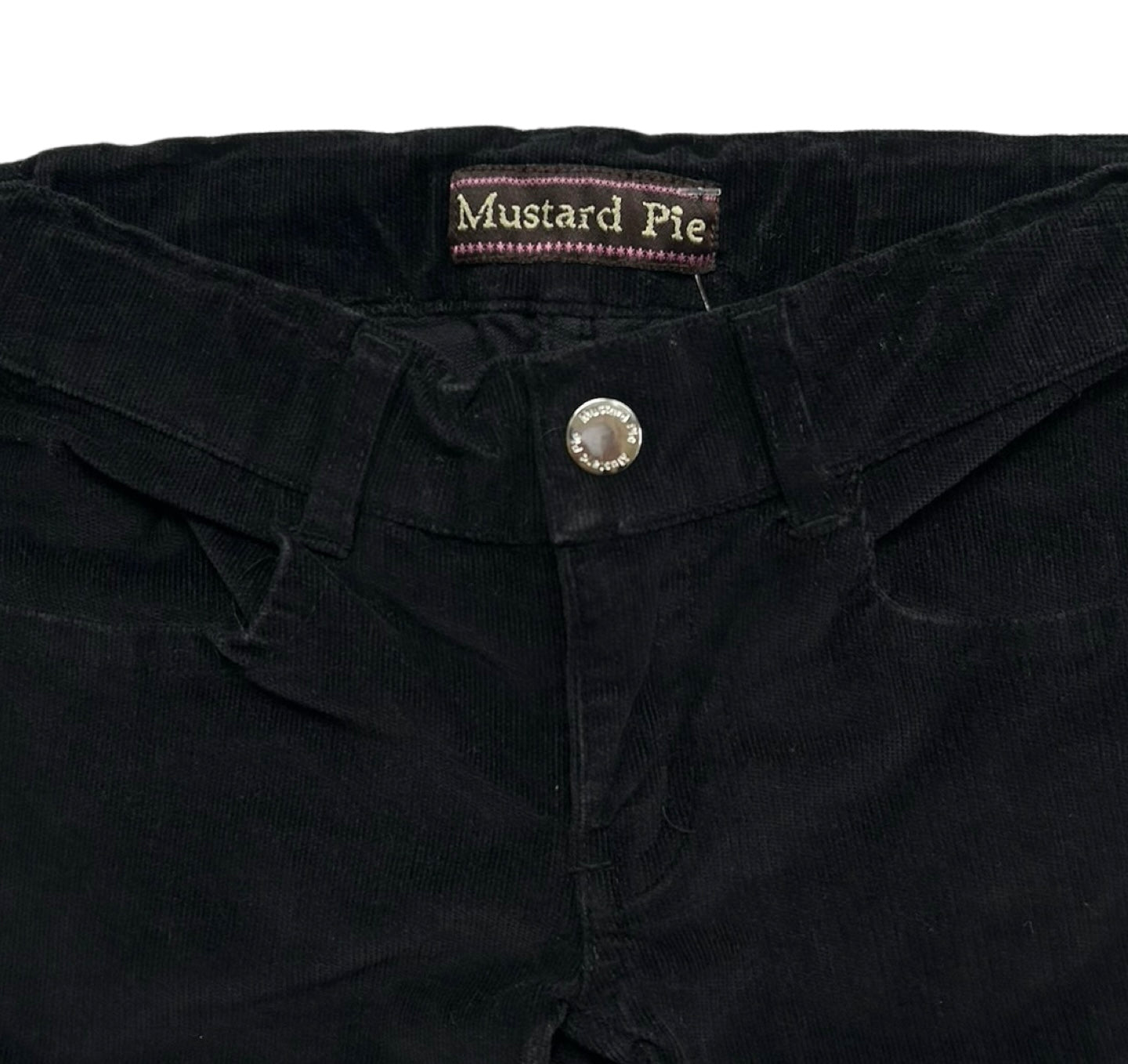 2T Toddler Girls Mustard Pie Corduroy Pants.