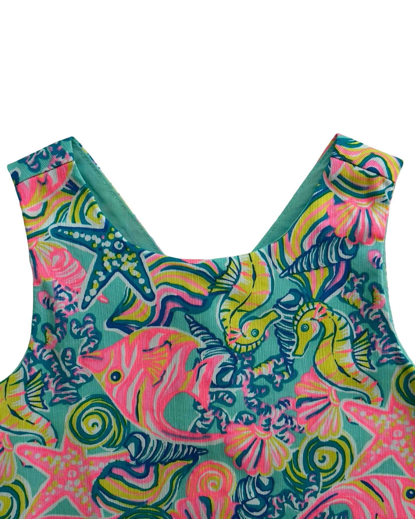 6T Toddler Girls Sigrid Olsen Kids Colorful Sea Life Print Dress