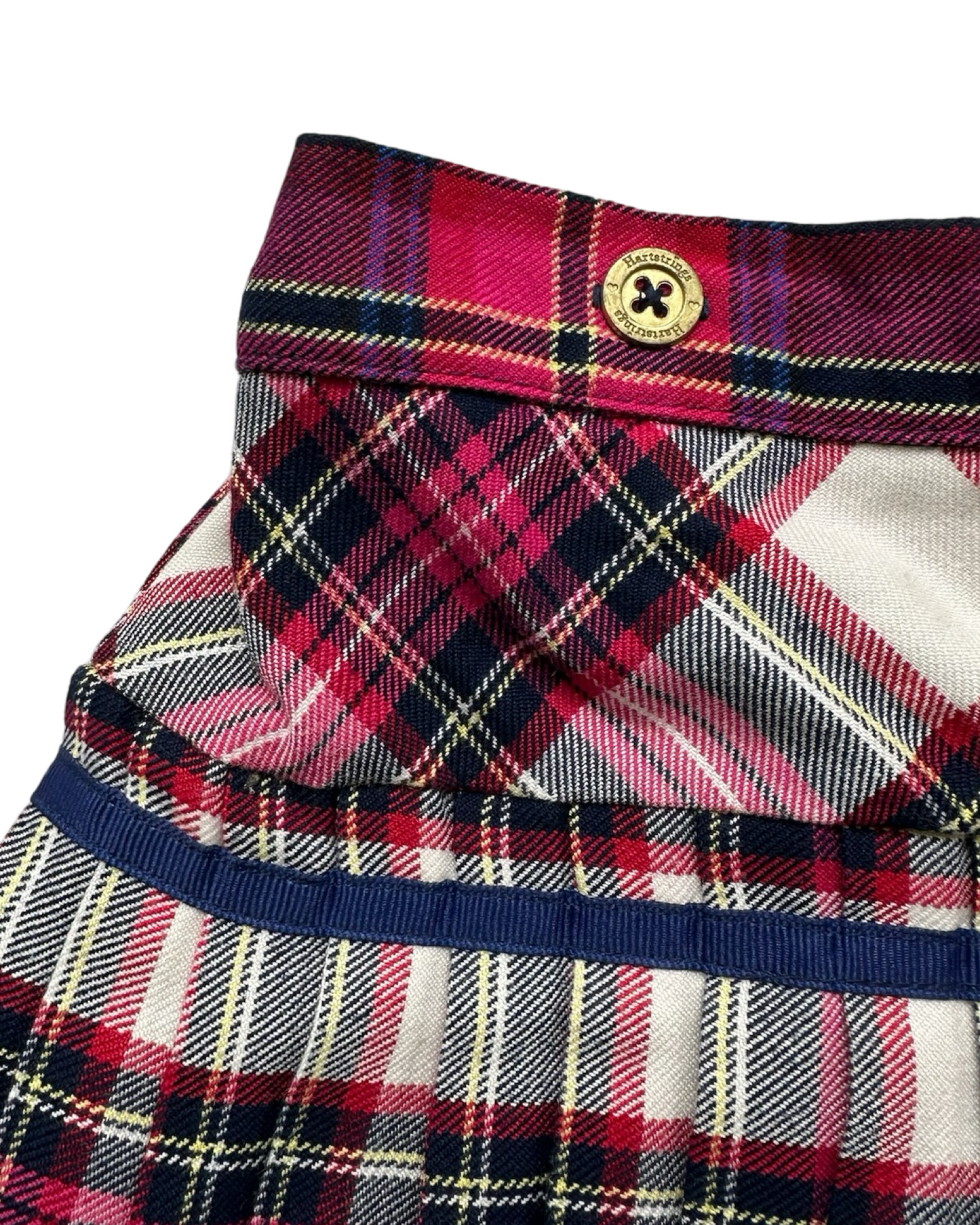 4T Toddler Girl Hartstrings Plaid Pleated Skirt