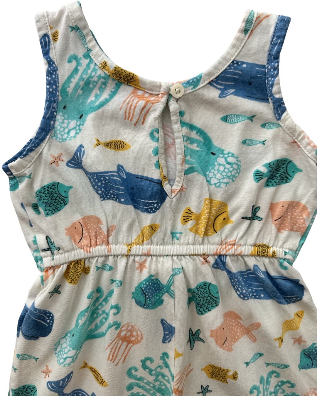 18M-24M Baby Girl Old Navy Sea Life Romper