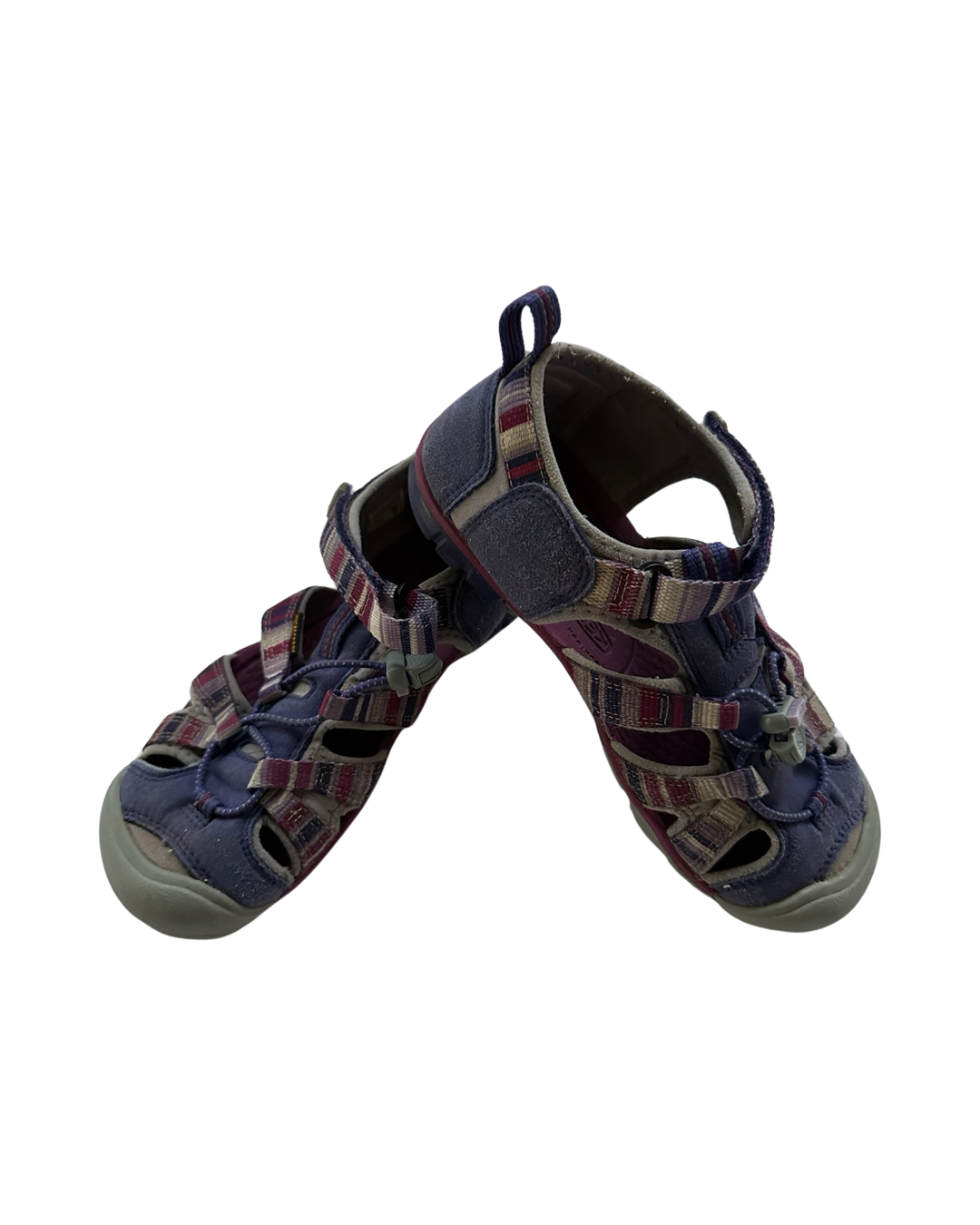 Youth Girls Size 3 Purple / Pink Keens