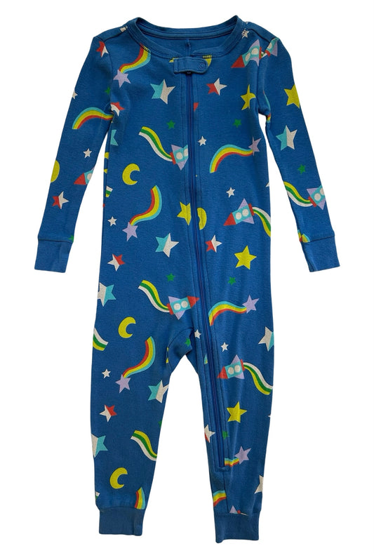 24M Cat & Jack Girls / Boys Pajamas Romper Sleeper, One Piece.