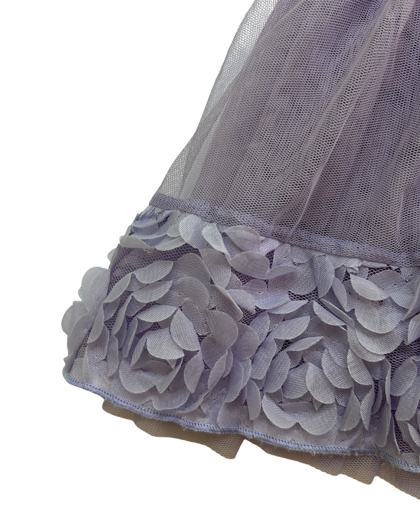 4-6 Toddlers Girls Bloch Ballet Dance Lilac Scallop Edge Tutu Skirt.