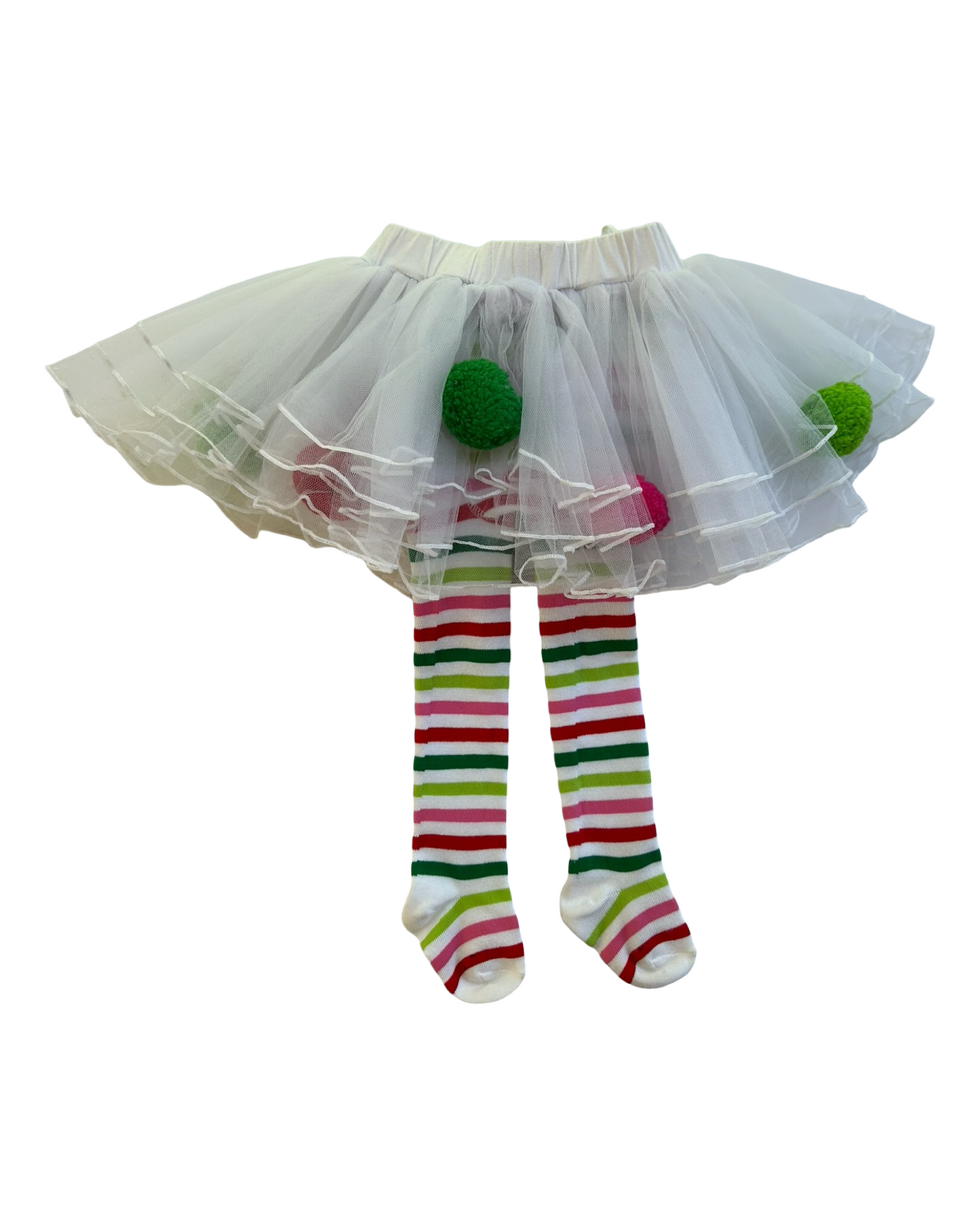 12M-18M Baby Girls Mud Pie Christmas Baby Reindeer Tights Skirt Holiday 2 Pieces Set