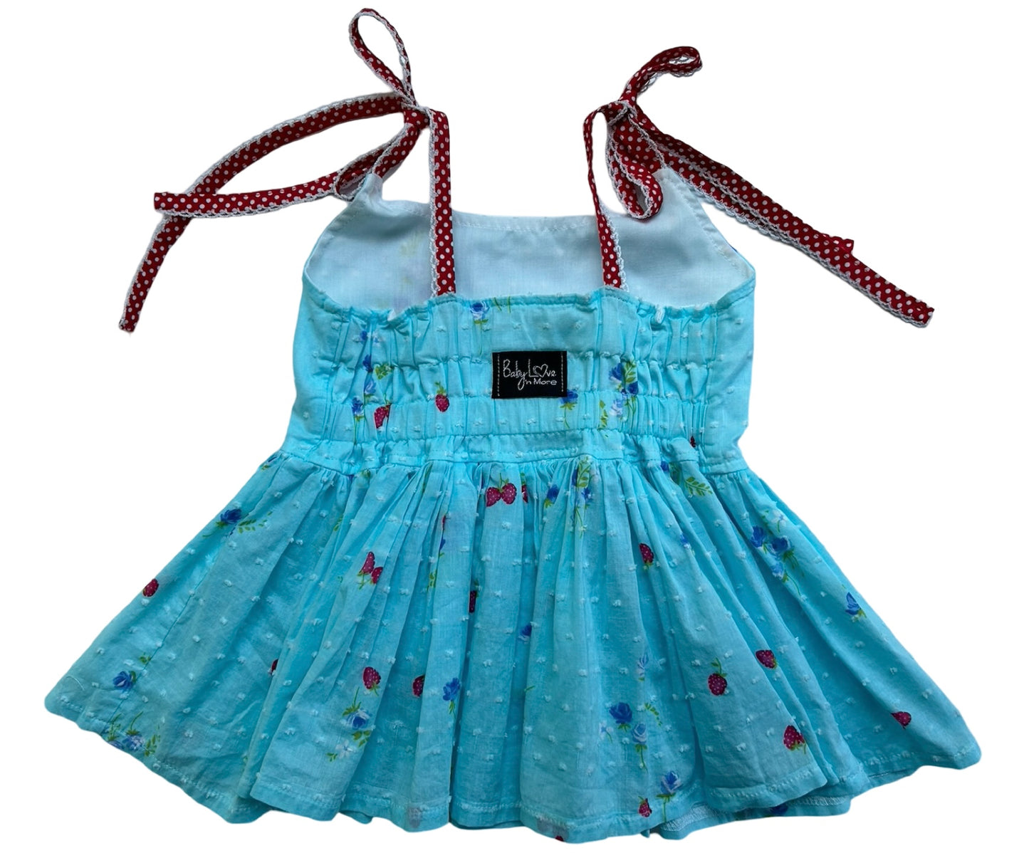 2T Toddler Girls Baby Love ‘n More Floral 🌸 And Strawberries 🍓 Bloomer Short Outfits 2 Pieces Set.