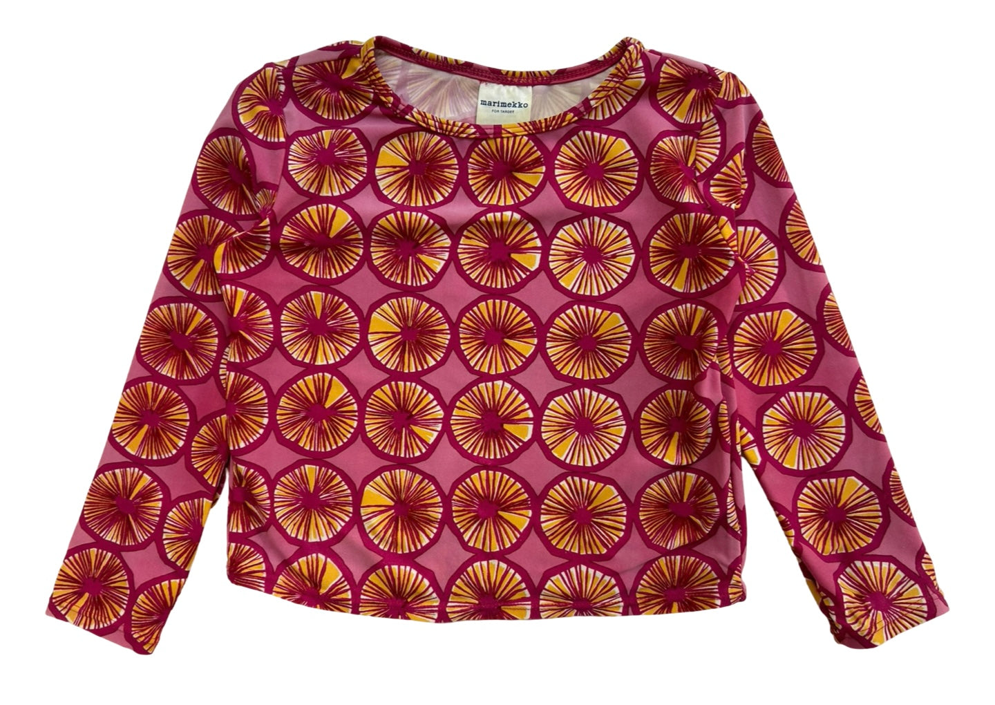 4T Toddler Girl’s Marimekko For Target Rash Guard Swim Shirt One Piece.