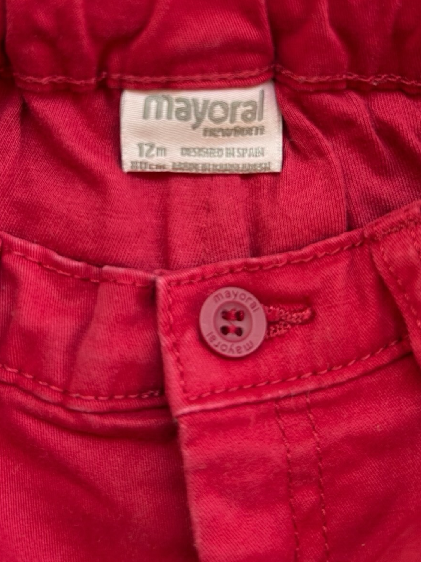 12M Baby Girl’s Mayoral Stretch Jeans.