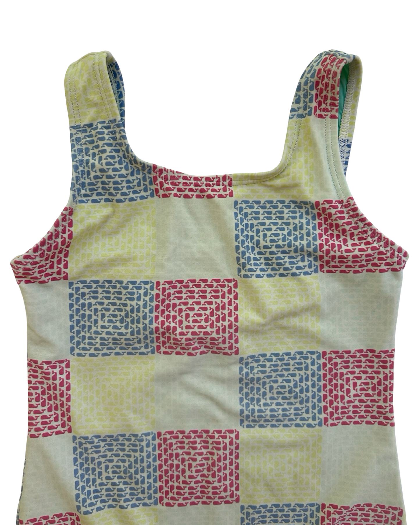 XS 4T Toddler Girls Vineyard Vines Patchwork Swimsuit 🩱