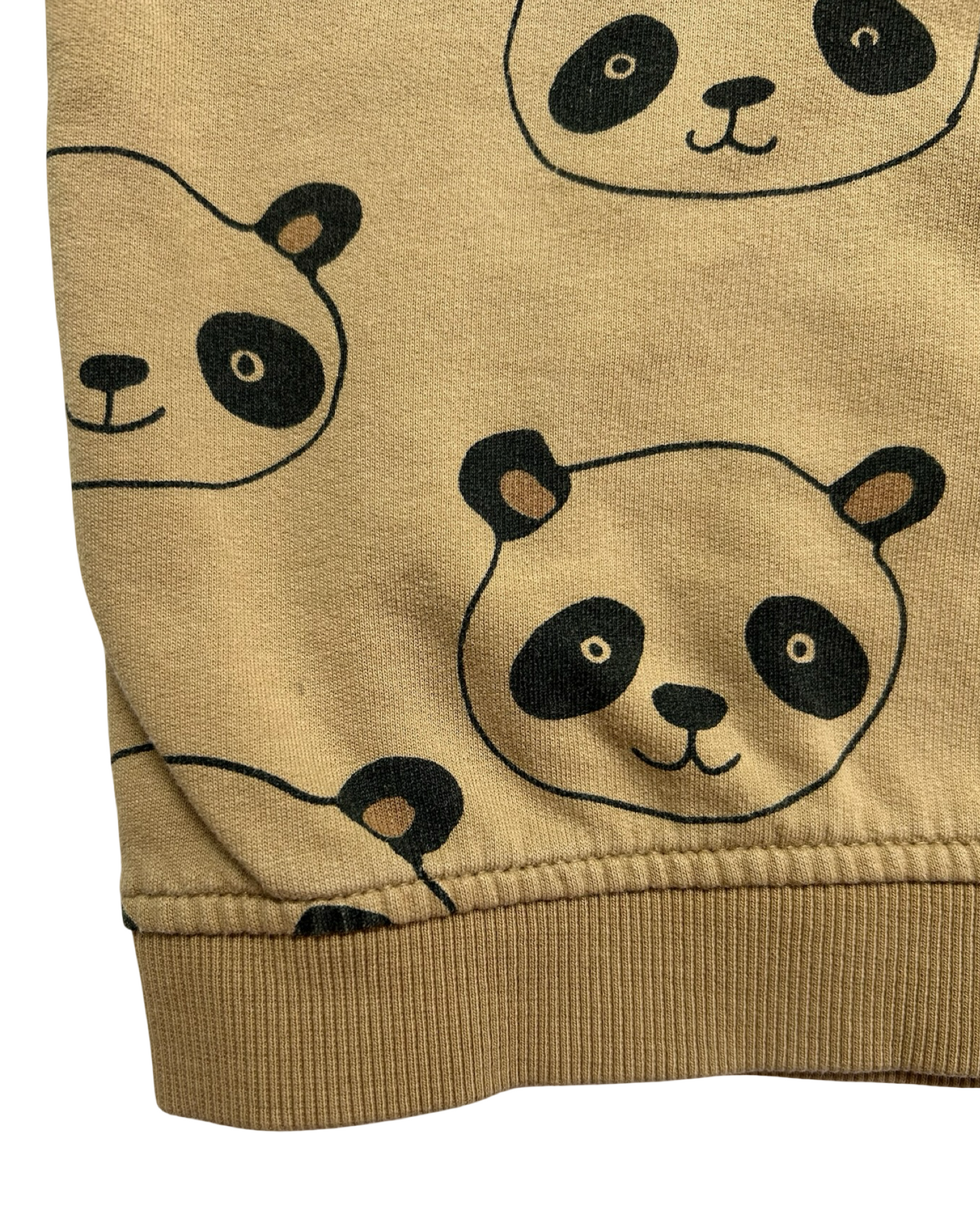 12M - 18M Baby Girls H&M Panda Camel Color Novelty Print Sweater