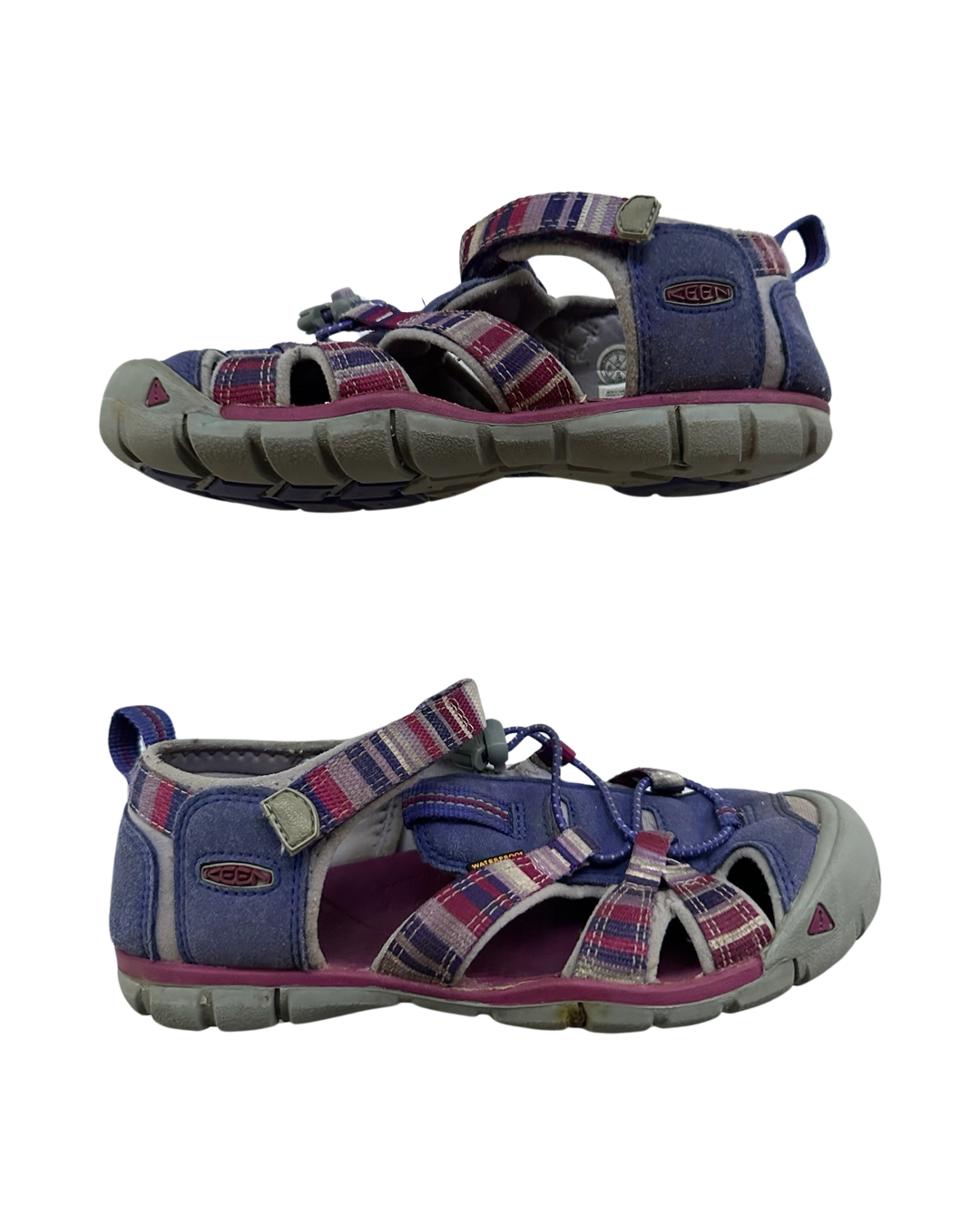 Youth Girls Size 3 Purple / Pink Keens