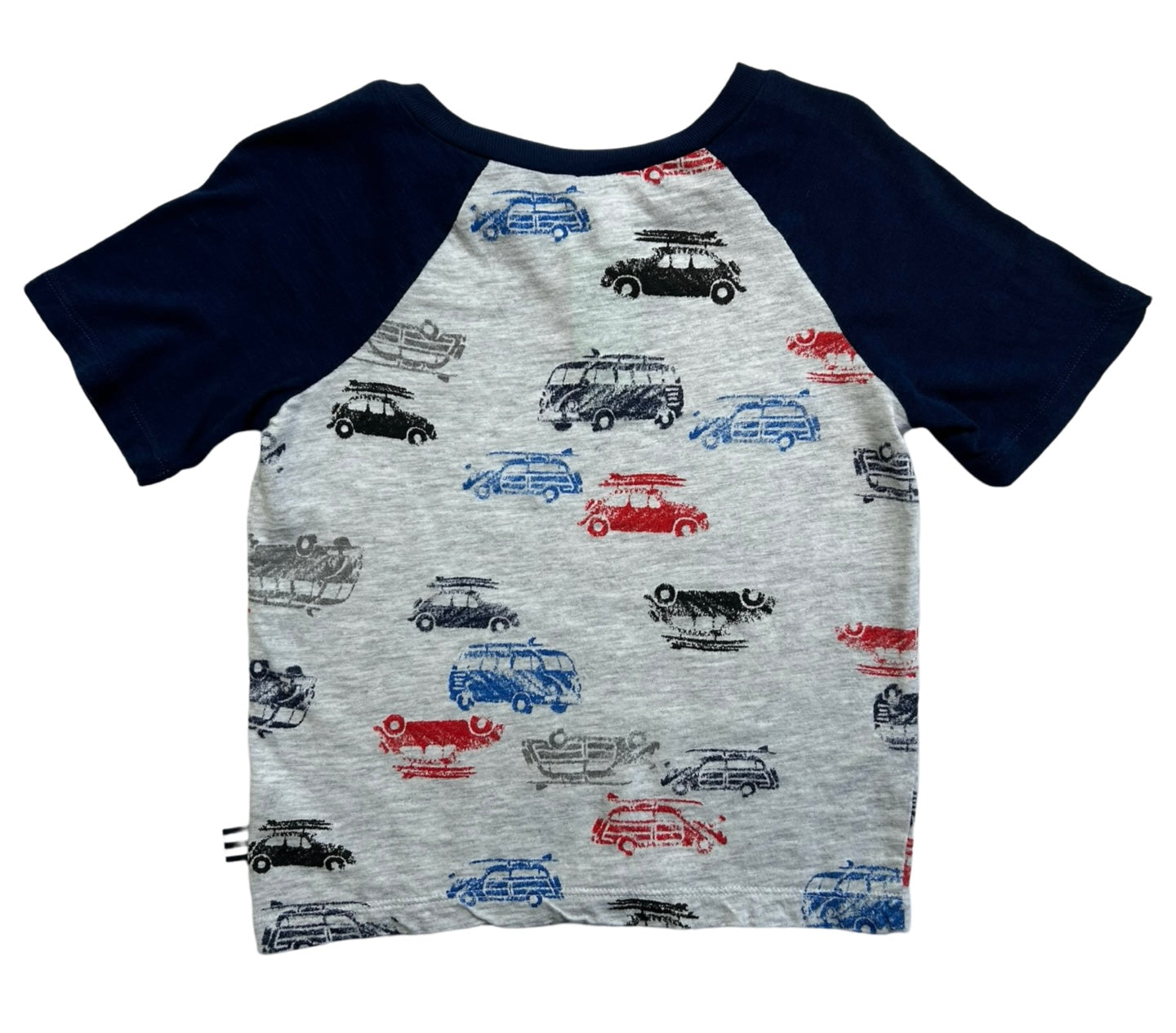 4-5Y Toddler Boys Splendid Car Print T-Shirt.