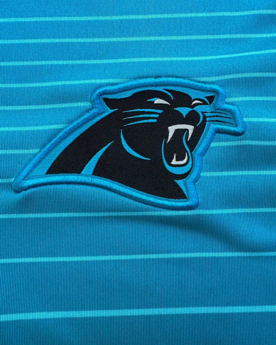 Men's Size Small Nike Dri Fit NFL Carolina Panthers Performance Polo