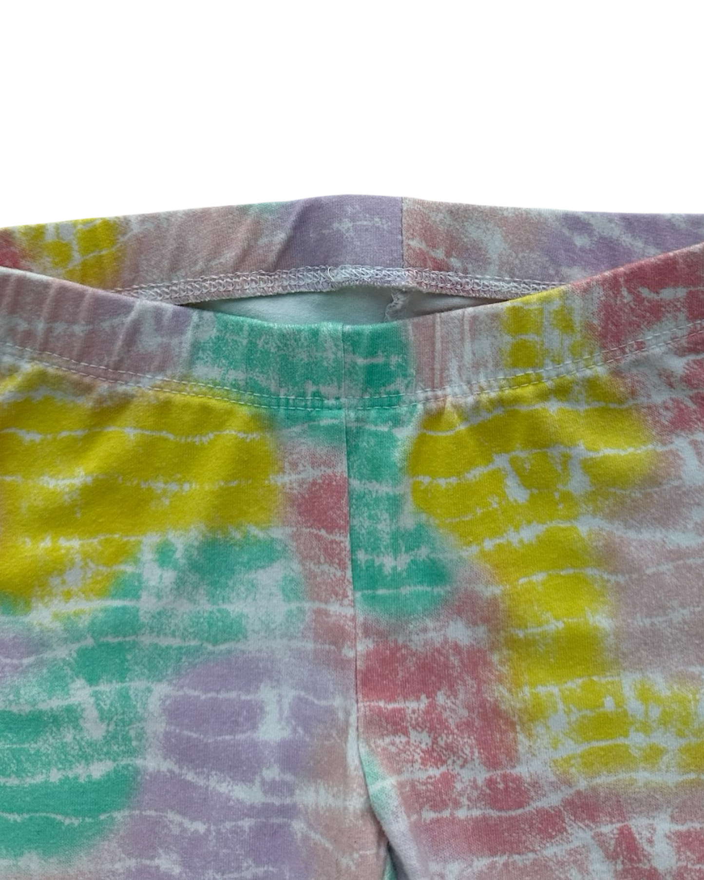 4T-5T X/S Toddler Girls Cat & Jack Mid Length Bike Shorts Tie Dye