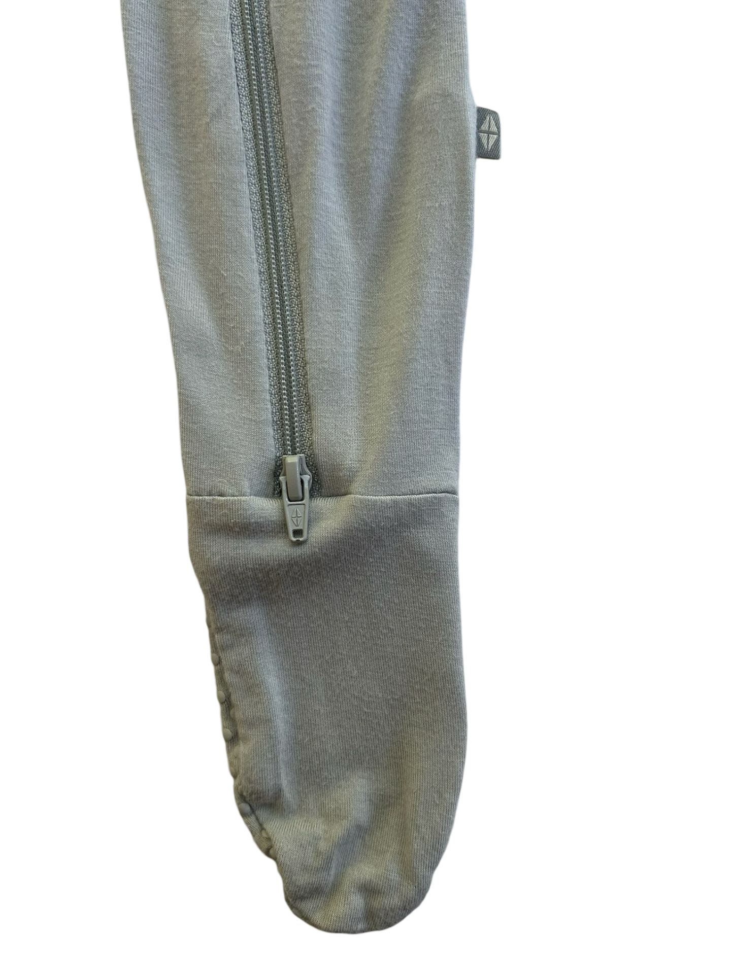 18M-24M Baby Boy / Girl Solid Gray Bamboo Kyte Baby Long Sleeve Sleeper PJs