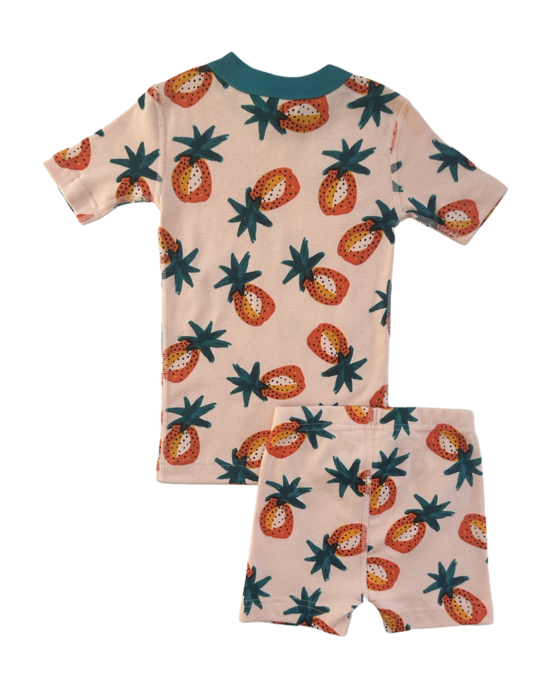 4T Toddler Girl Hanna Andersson Pineapple PJs
