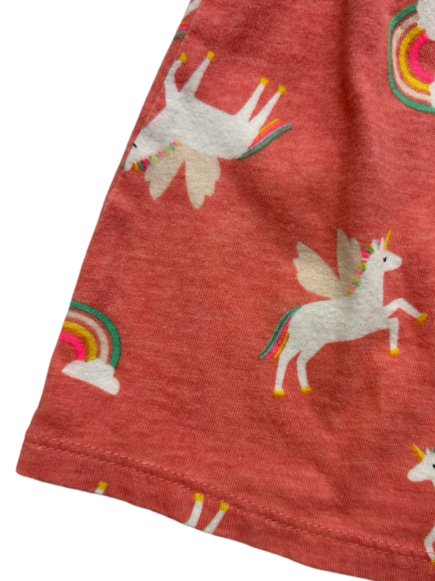18M-24M Baby Girl Old Navy Unicorn 🦄 / Rainbow 🌈 Short Sleeve Dress.
